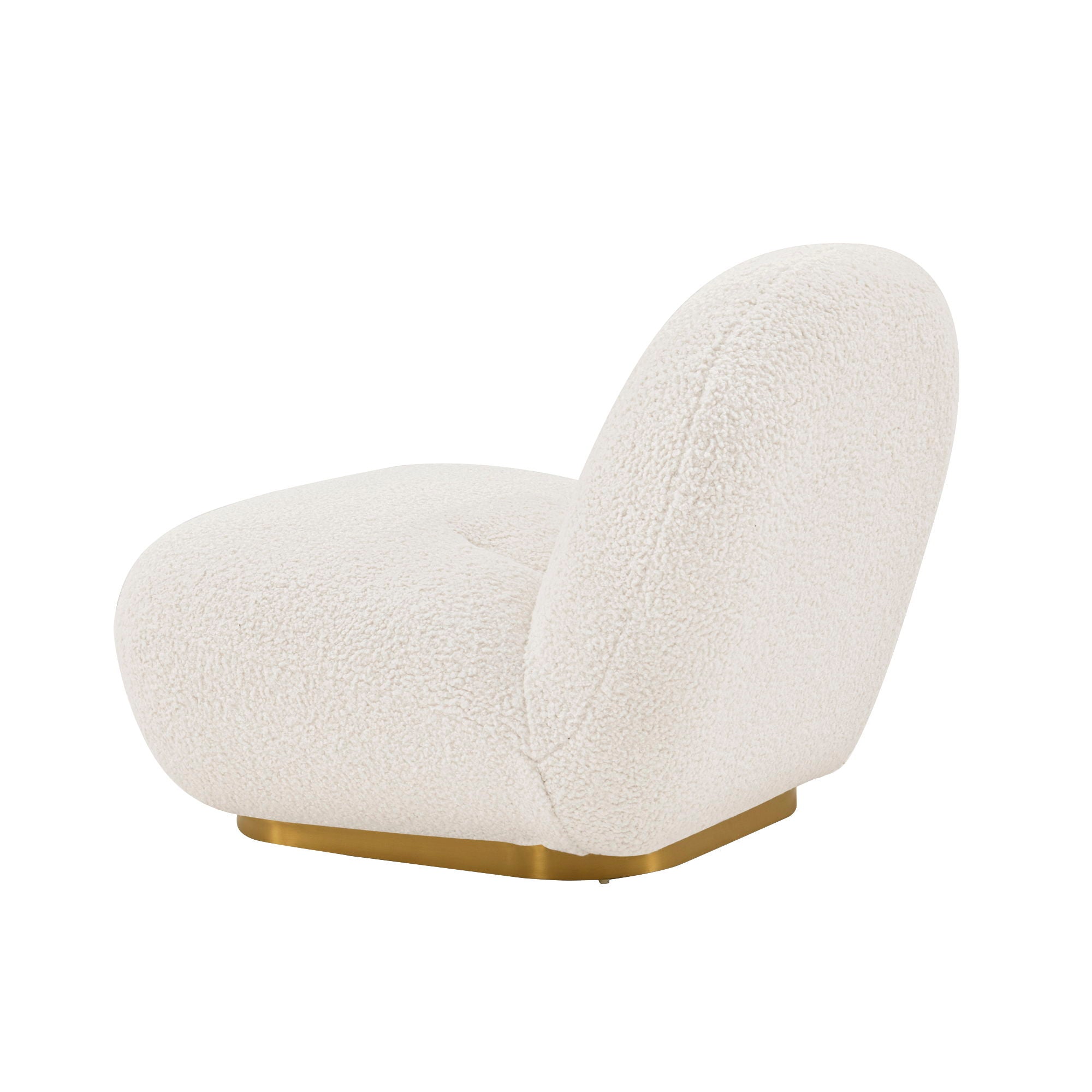Edina - Lounge Accent Chair - White