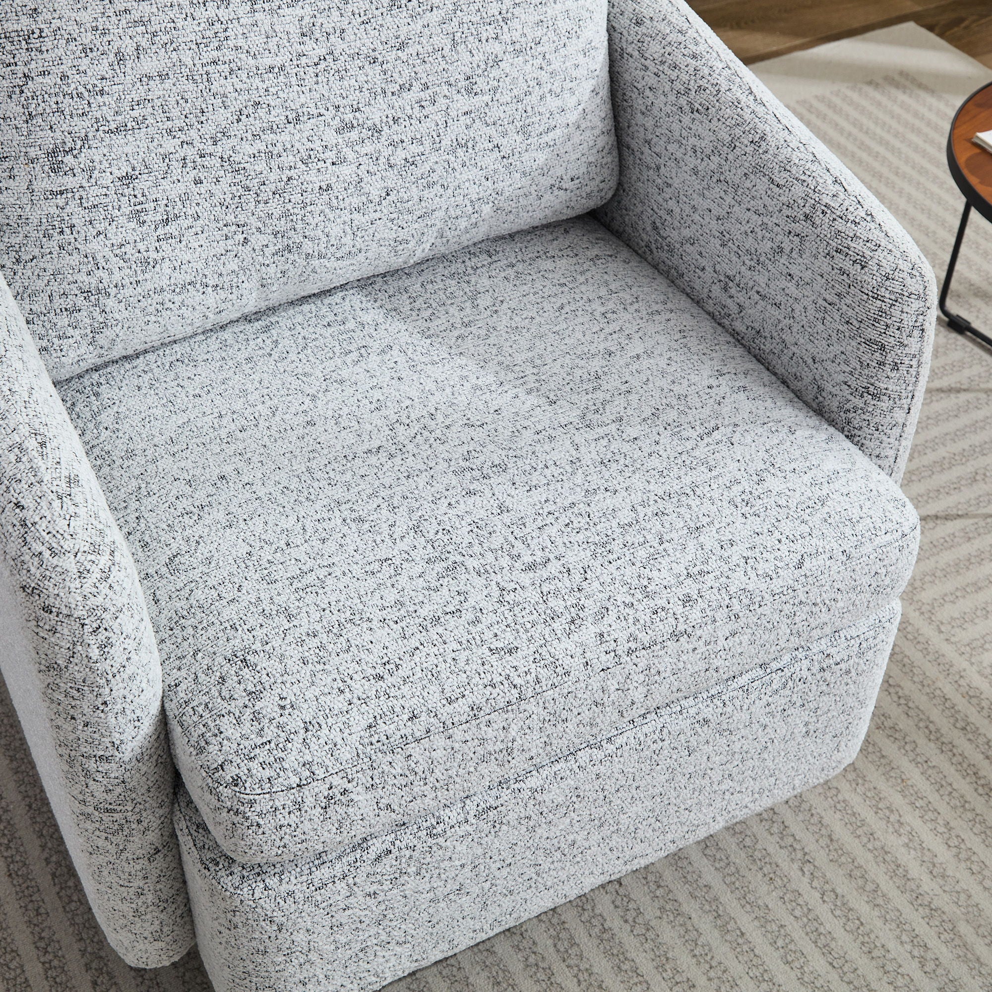 Swivel Accent Chair, 360 Degree For Living Room
