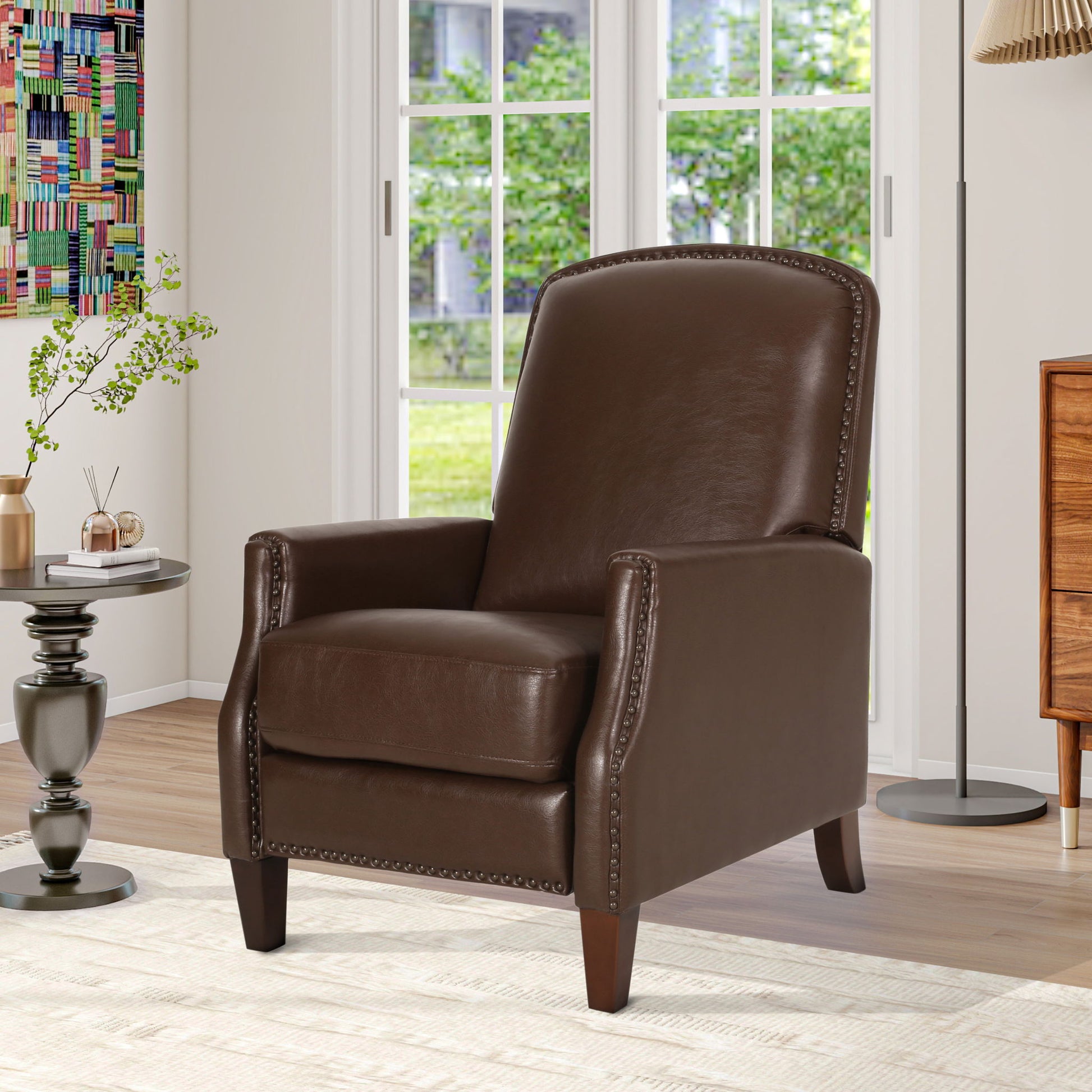 Recliner Chair With Rivets - Best Buy Furniture
