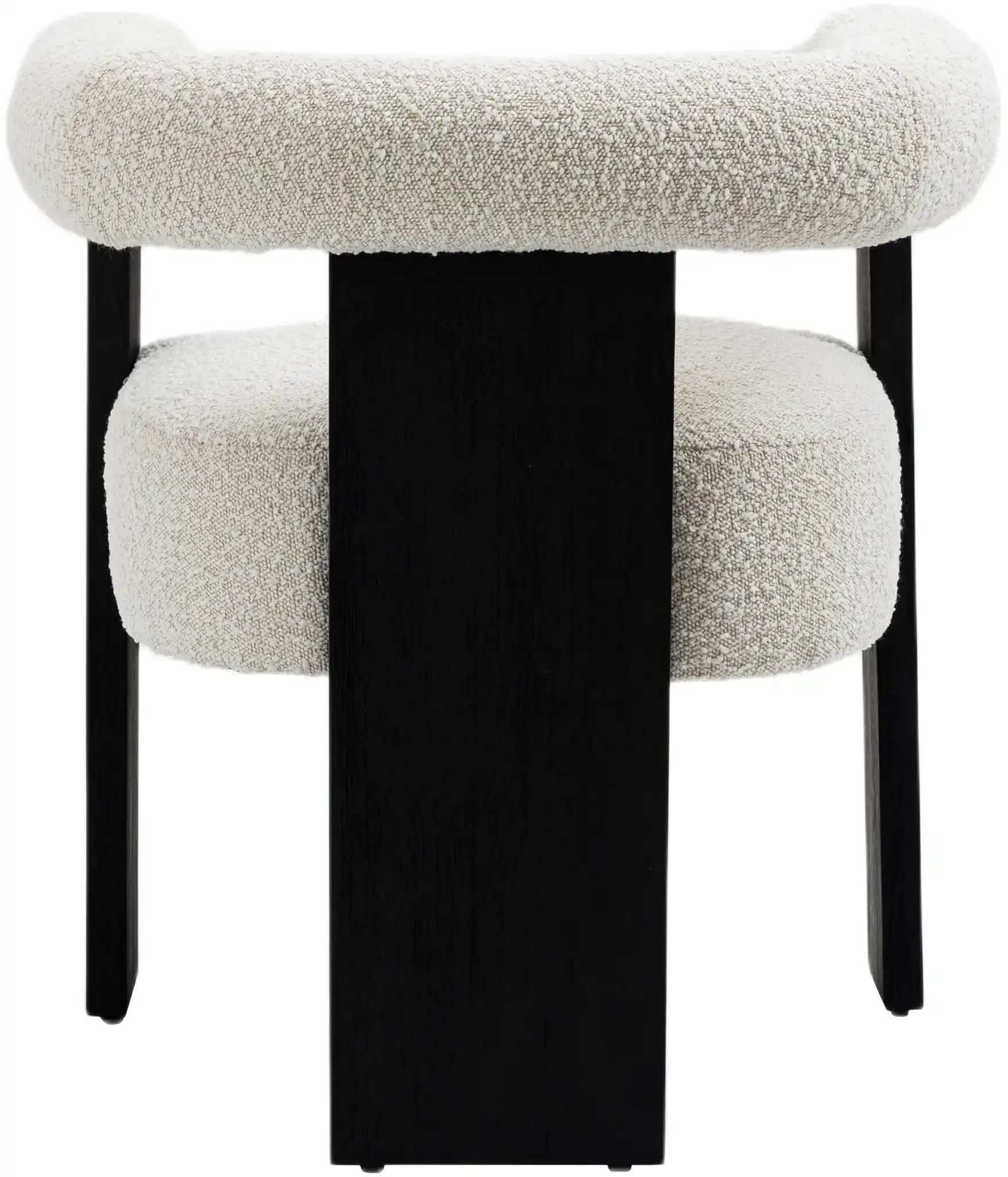 Barrel - Dining Chair - Black Legs