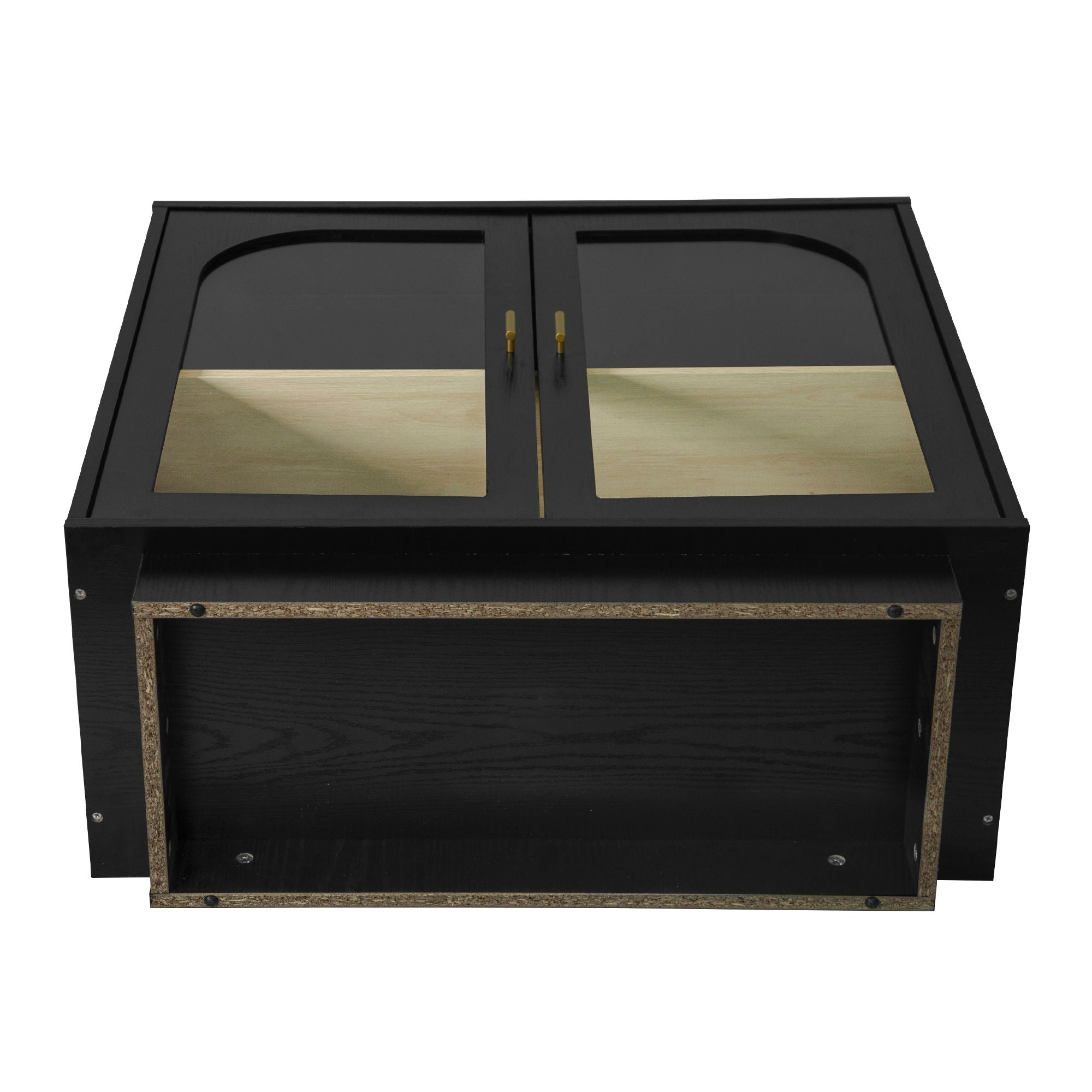 Storage Cabinet With Acrylic Door For Living Room