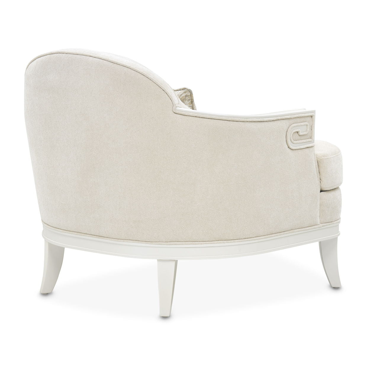 La Marisia - Chenille Matching Chair - Tranquil / Creamy Pearl