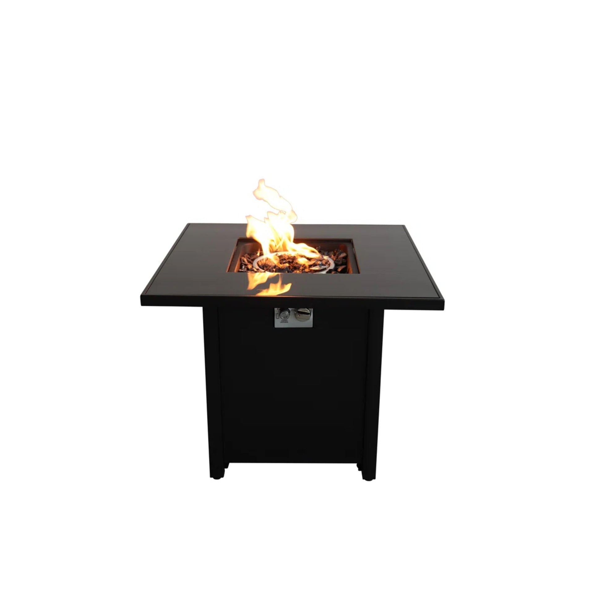 Outdoor Fire Pit For Outdoor Home Garden, Backyard Fireplace - Black - Best Buy Furniture