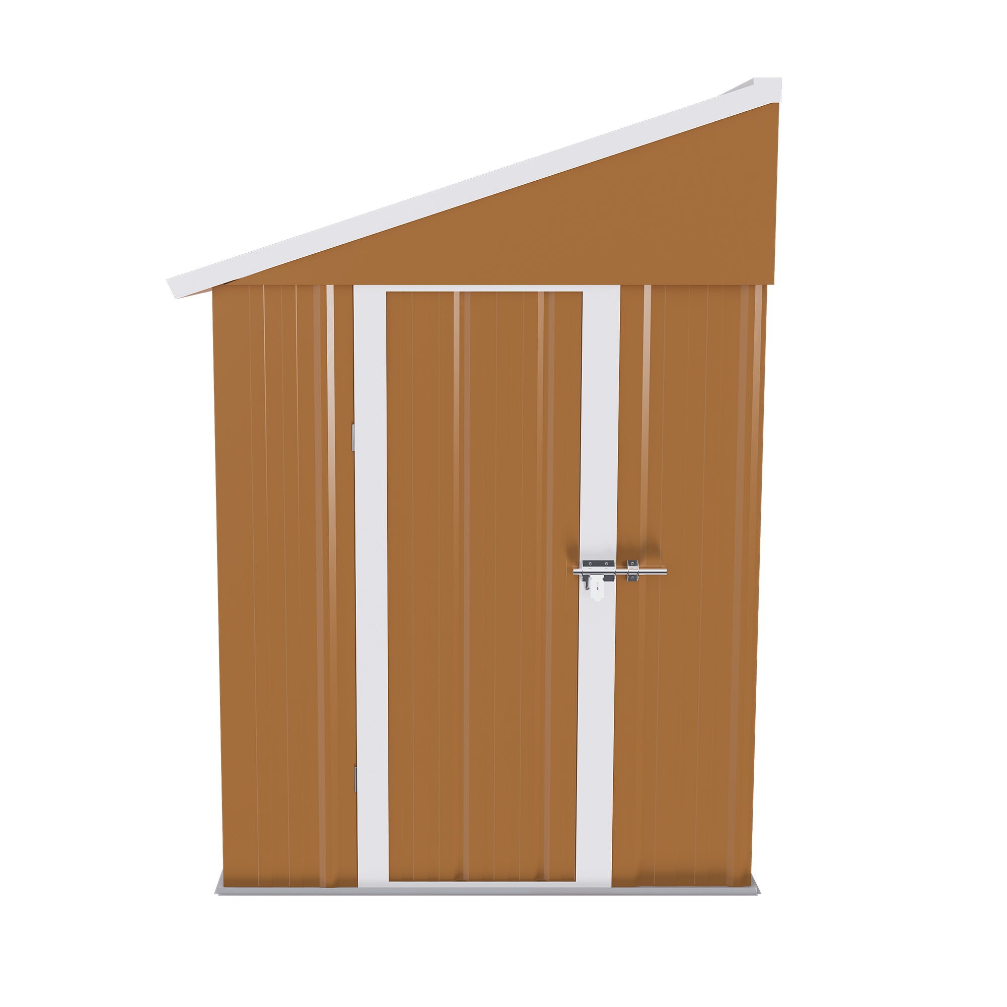 Weatherproof Storage Shed With Double Doors And Ventilation