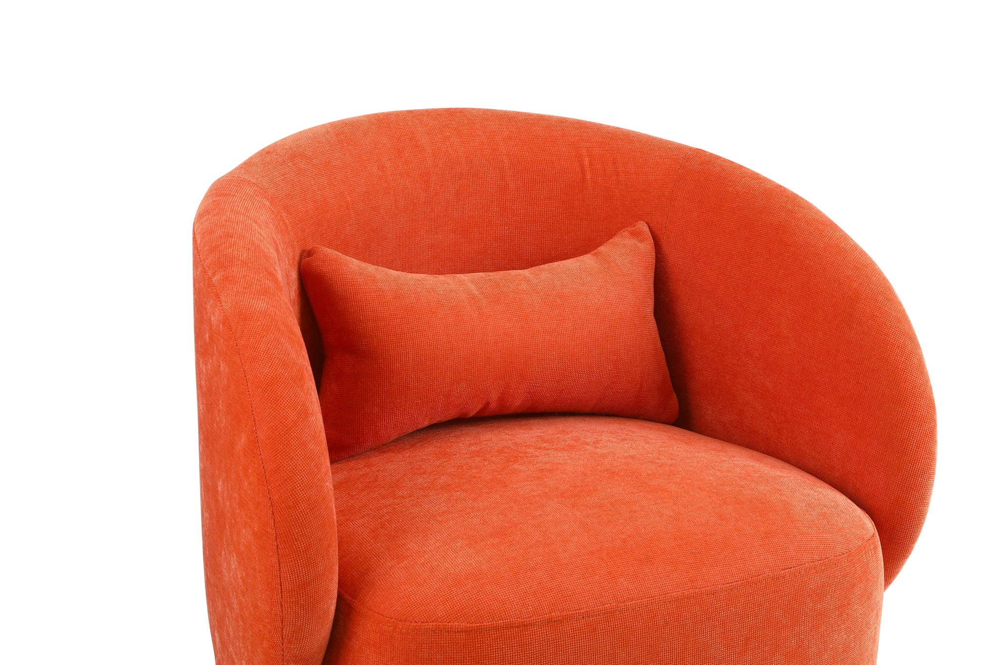 Swivel Accent Chair Armchair, Round Barrel Chair For Living Room Bedroom