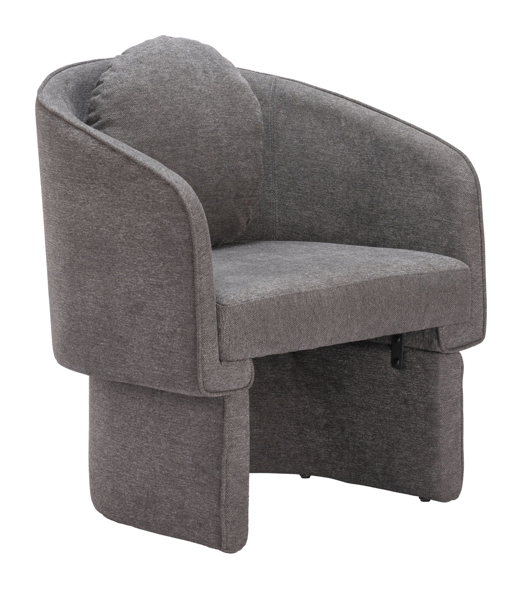 Olya - Accent Chair - Truffle Gray