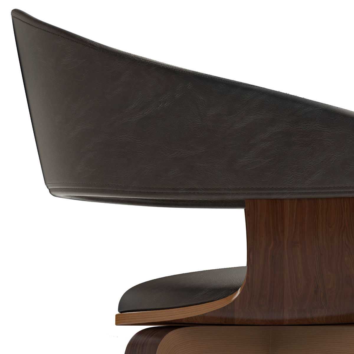 Lowell - Upholstered Bentwood Dining Chair