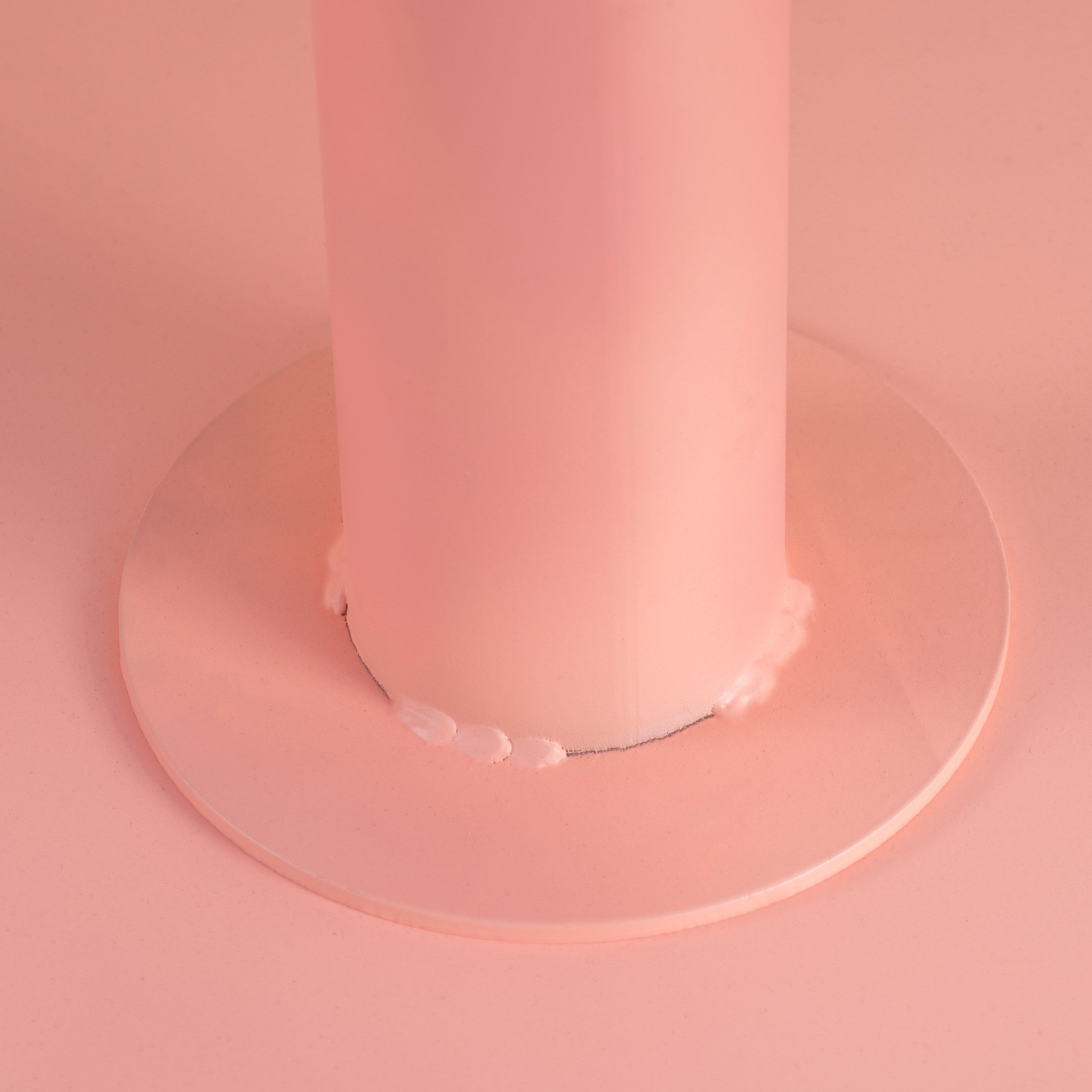 Outdoor Metal Seating Set with Coffee Table and 2 Chairs, Pink