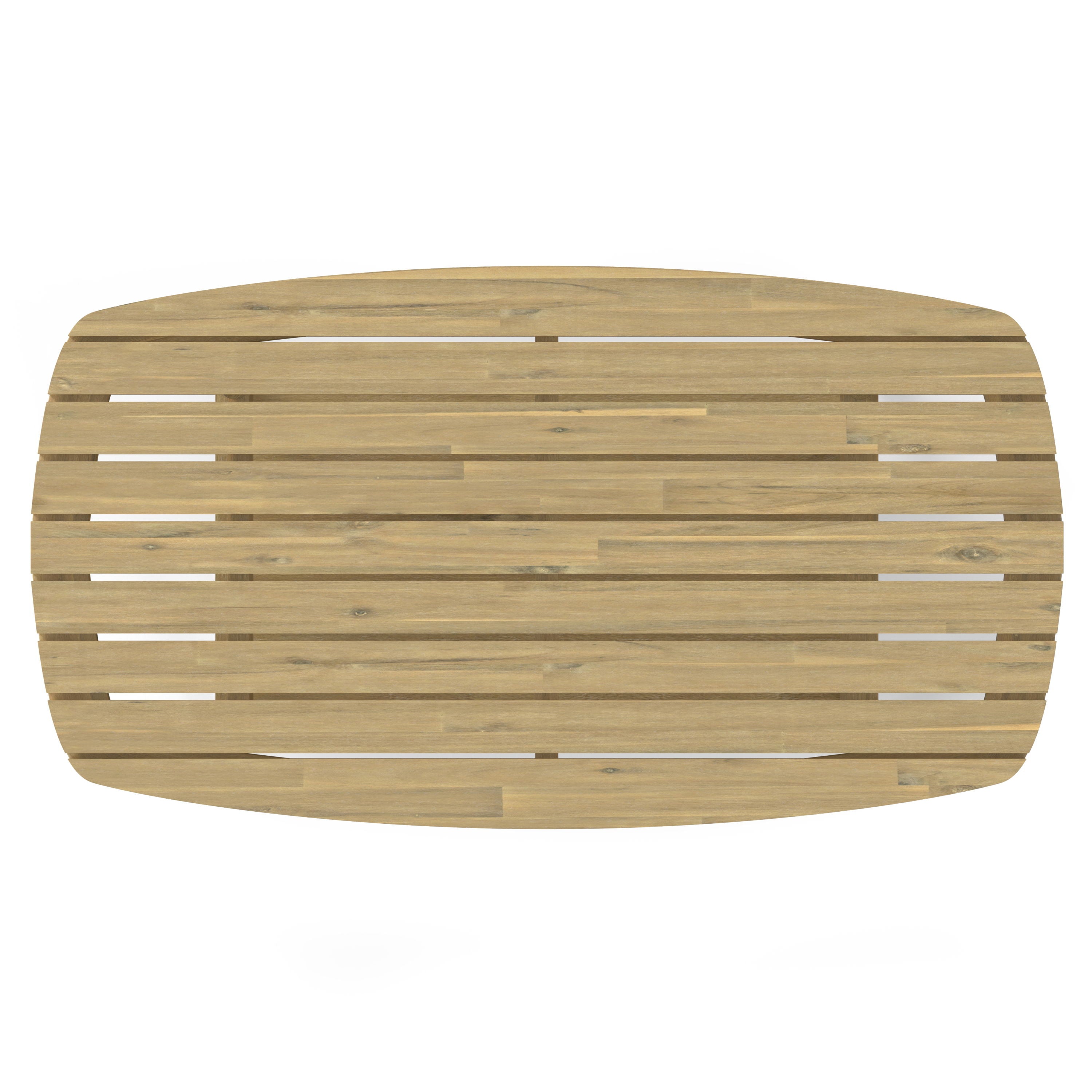 Bayshore - Outdoor Coffee Table - Light Teak - Best Buy Furniture