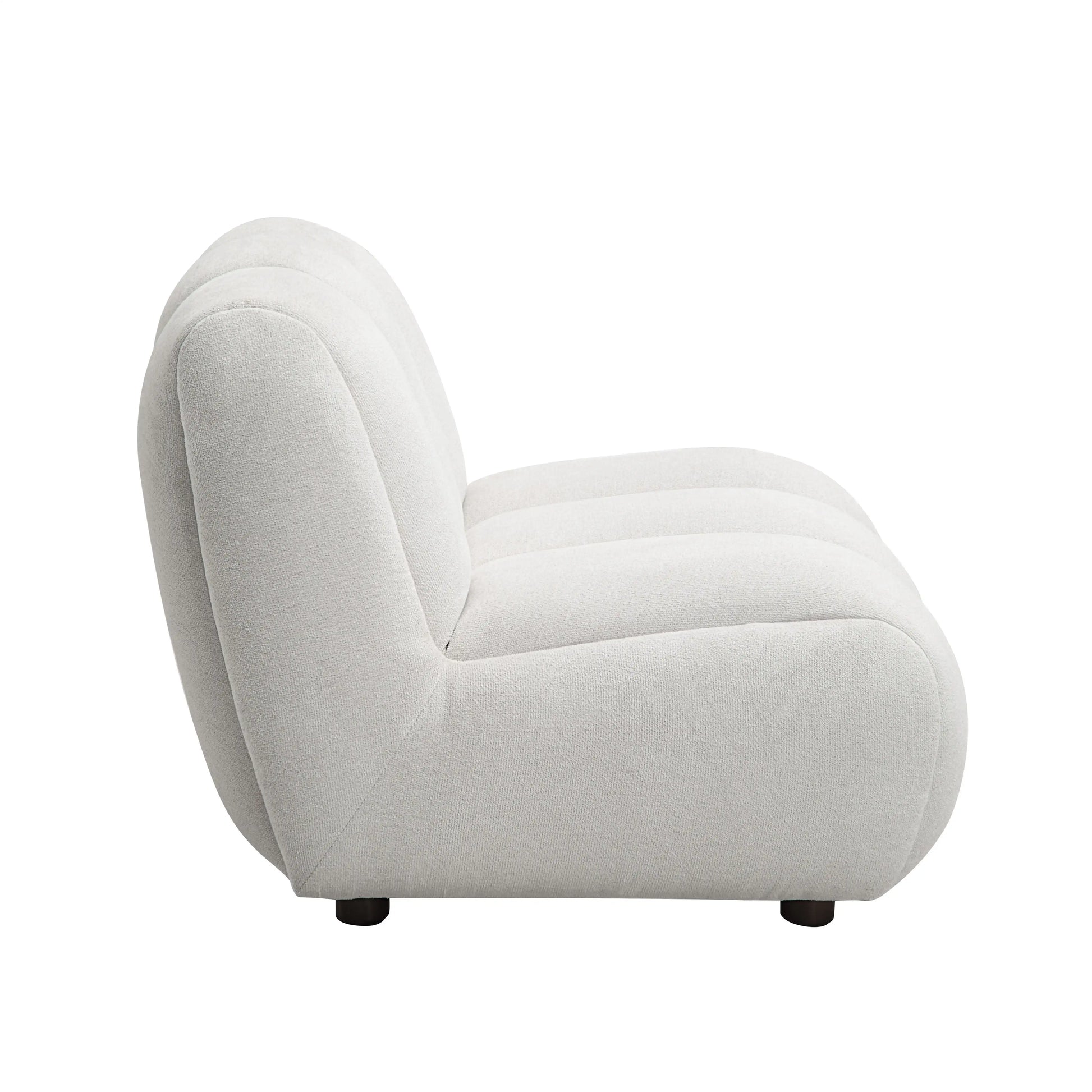 Manilla - Linen Chair - Ivory White - Best Buy Furniture
