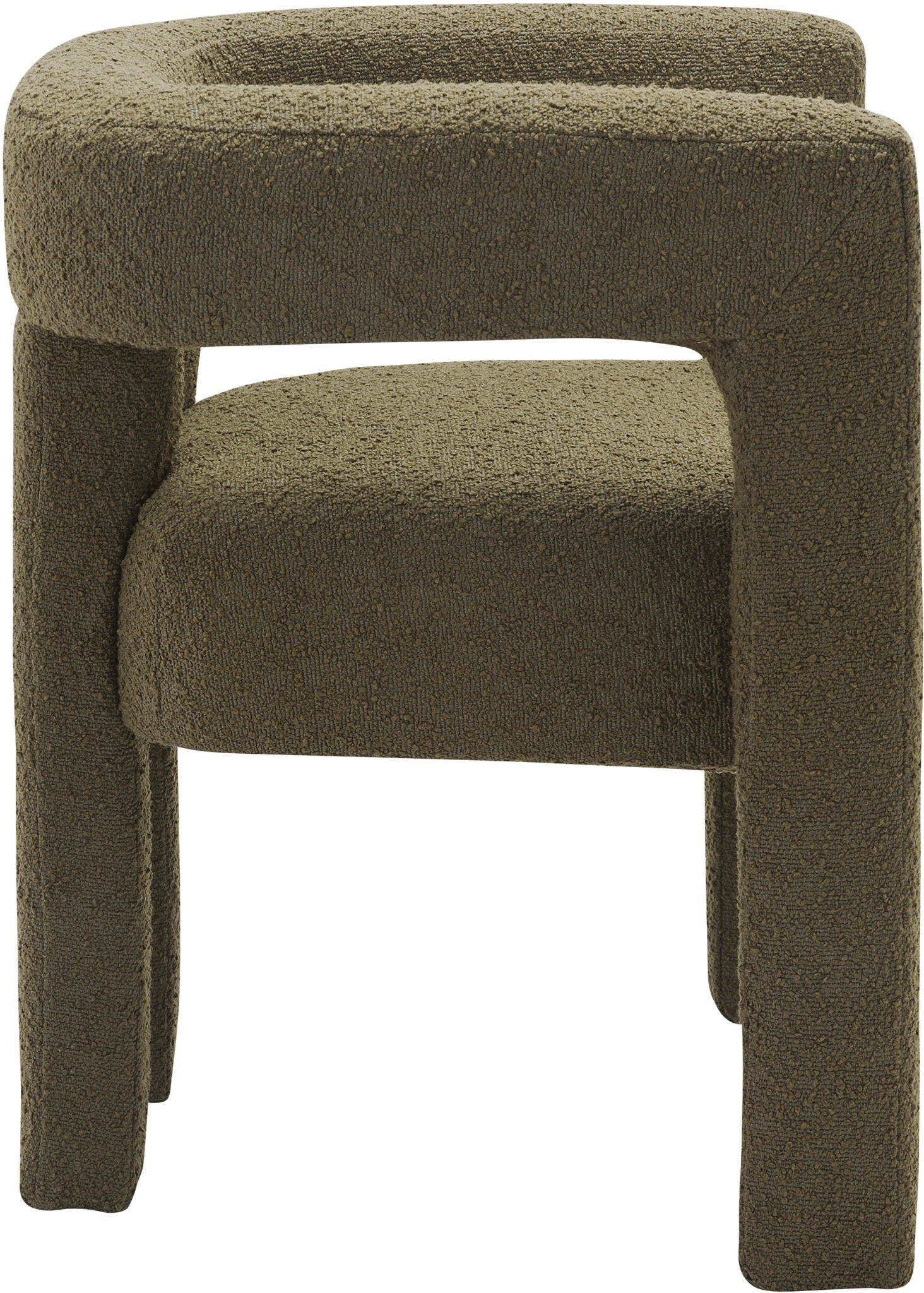 Athena - Boucle Fabric Dining Chair