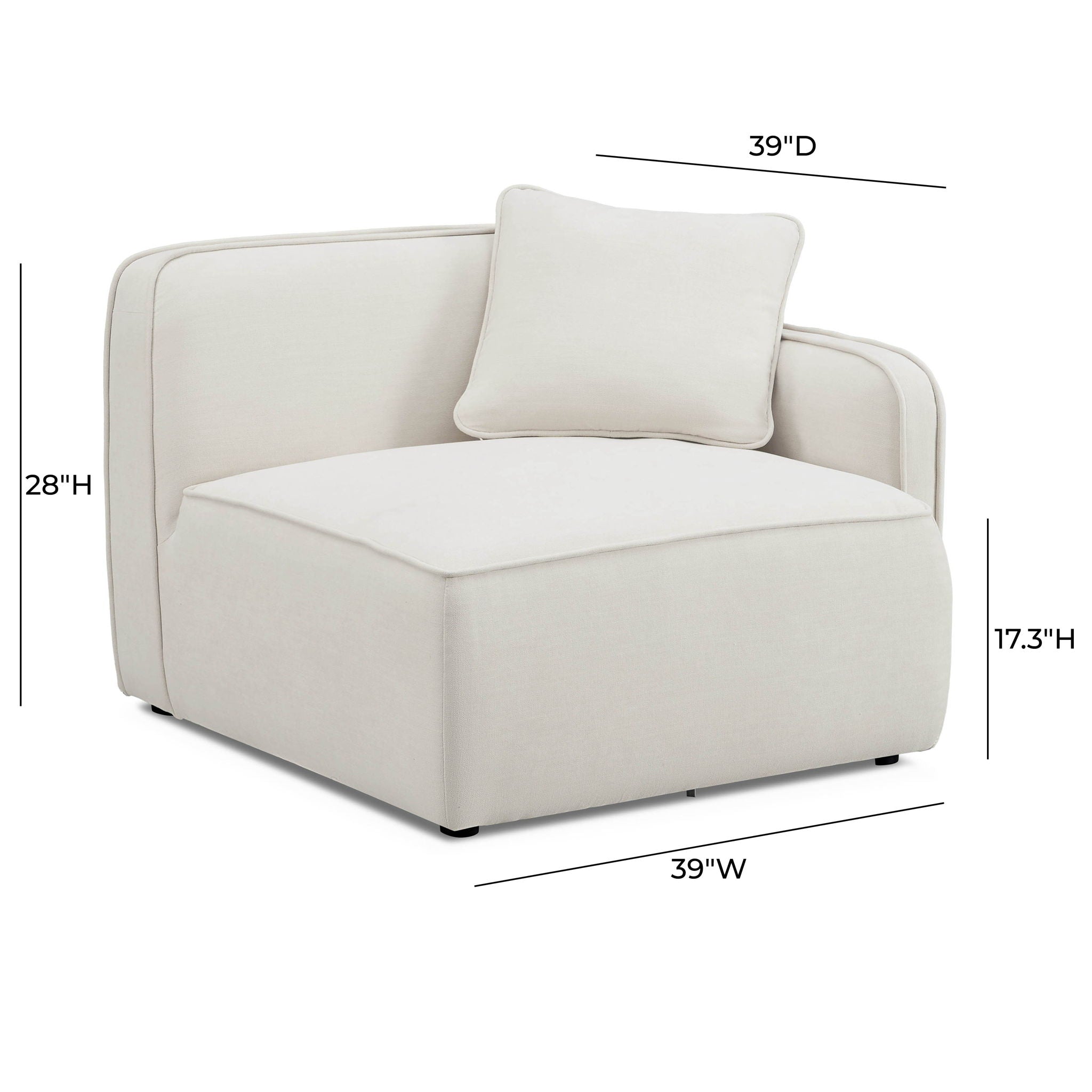 Travie - RAF Corner Chair