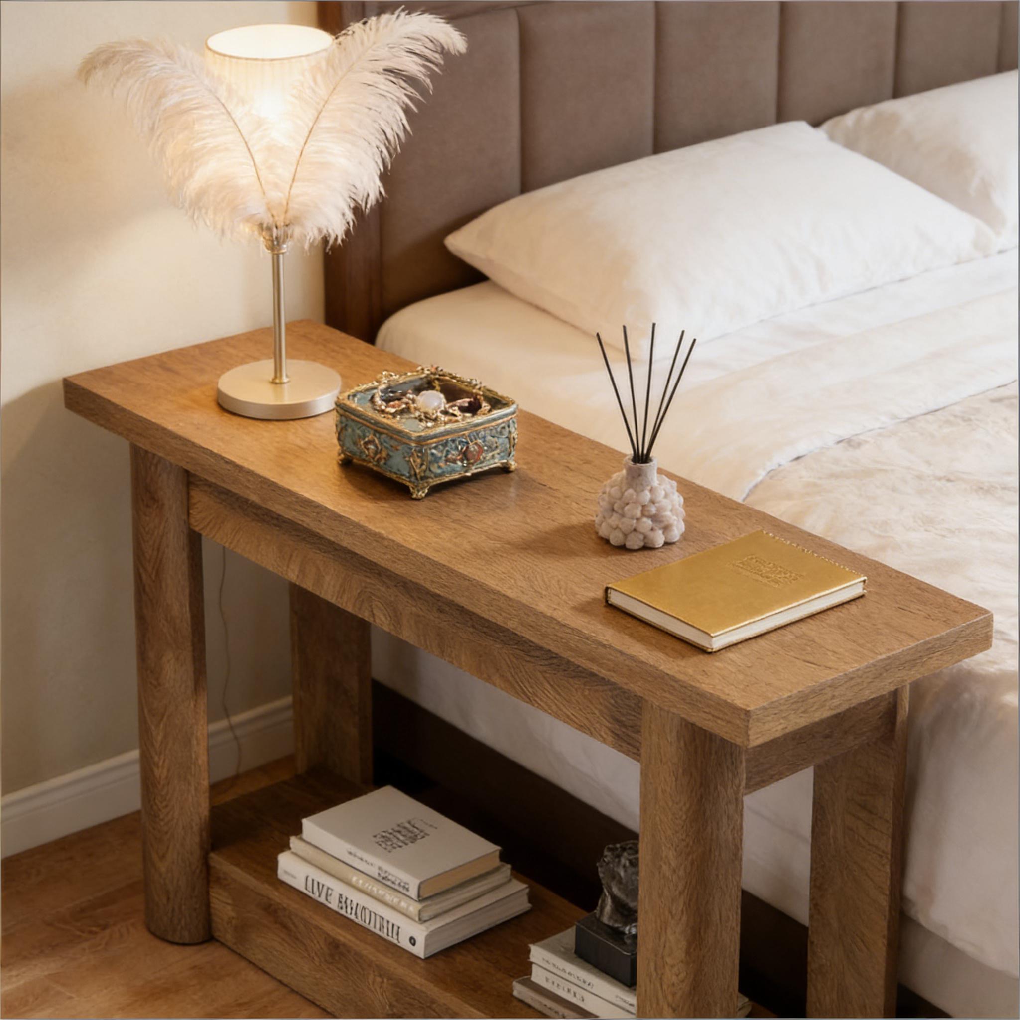 2-Tier Foyer Table, Entryway Sofa Table, Console Table