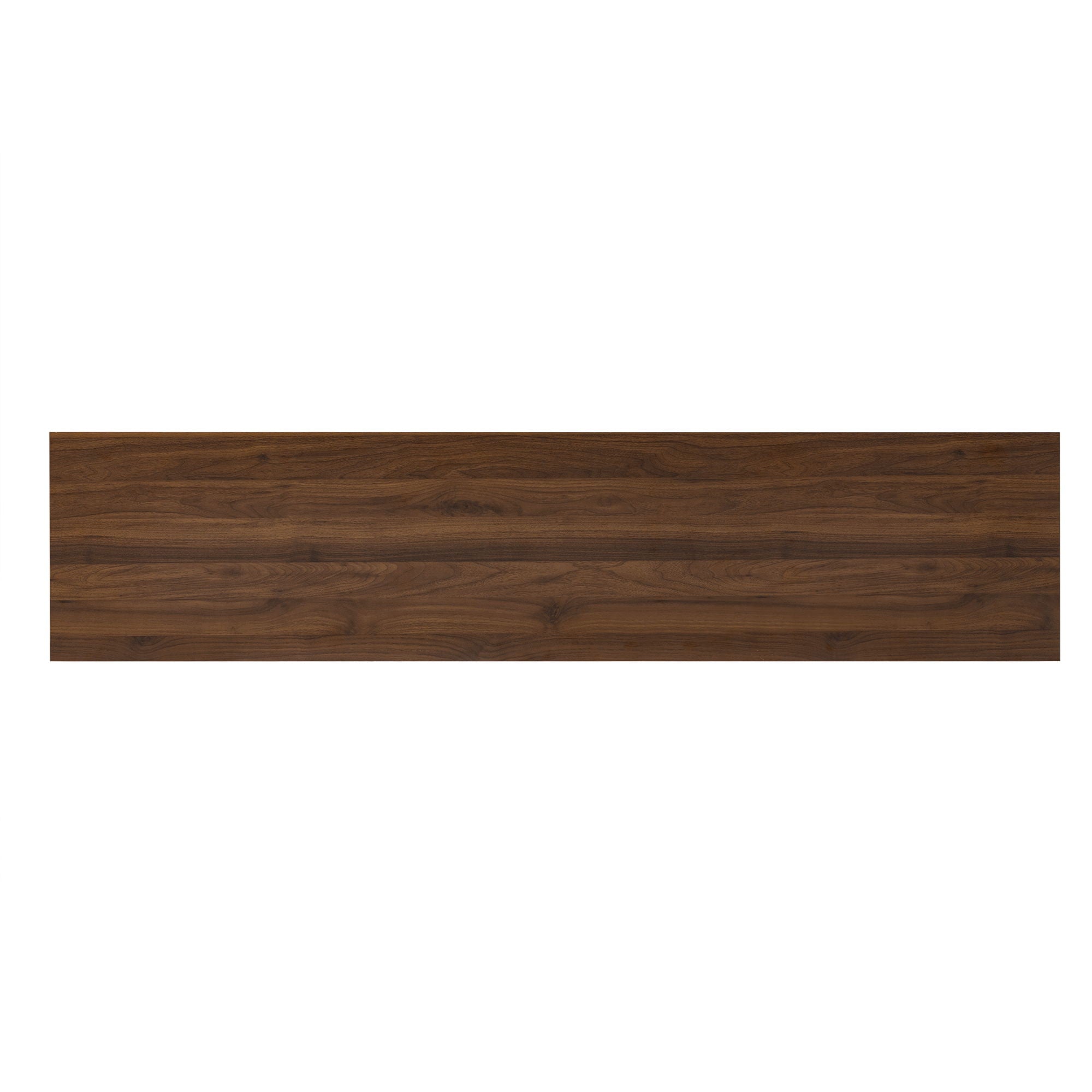 TV Stand With Soft Closing Hinges And Cable Management - Walnut