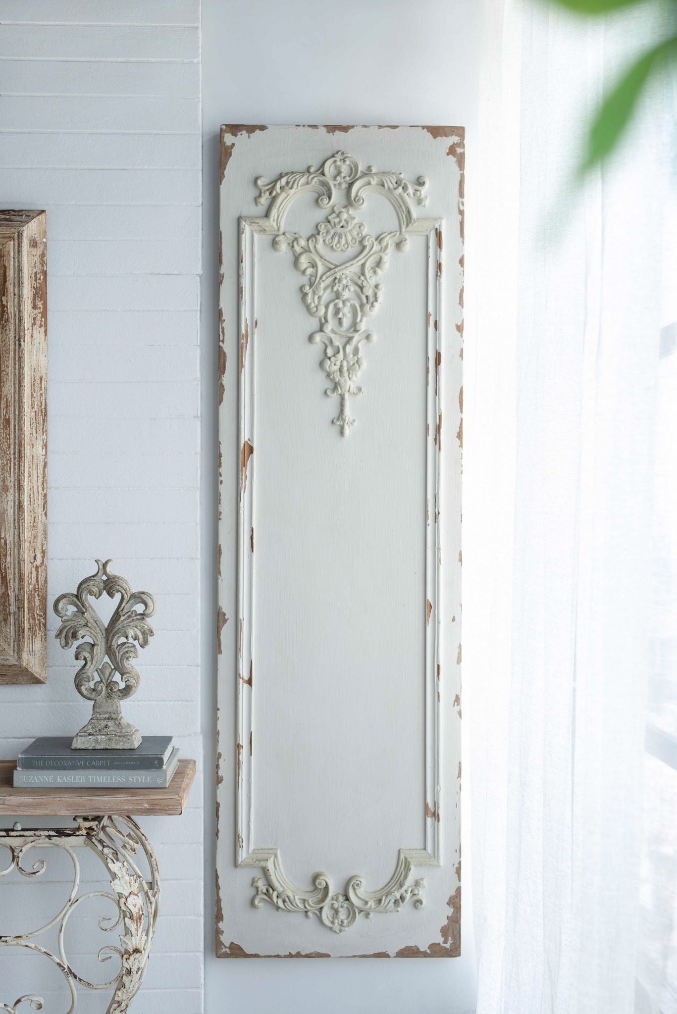 Set Of Large Wooden Rectangle Hanging Panels