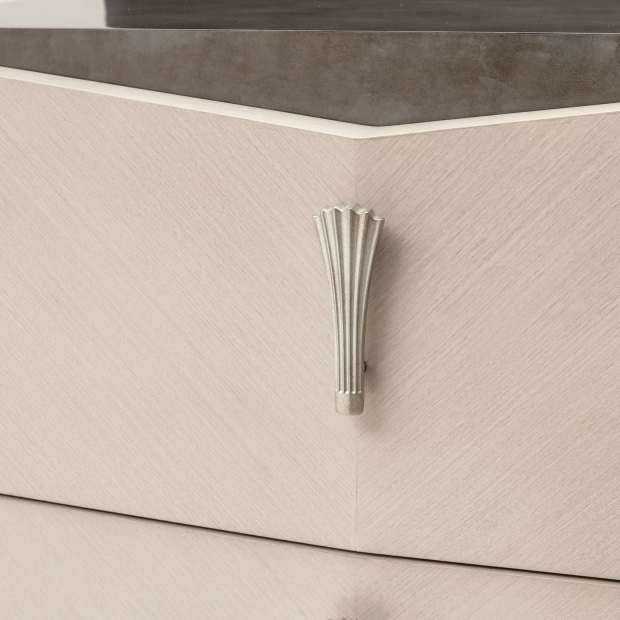Fantosini - 10-Drawer Mule Chest - Silver Mist