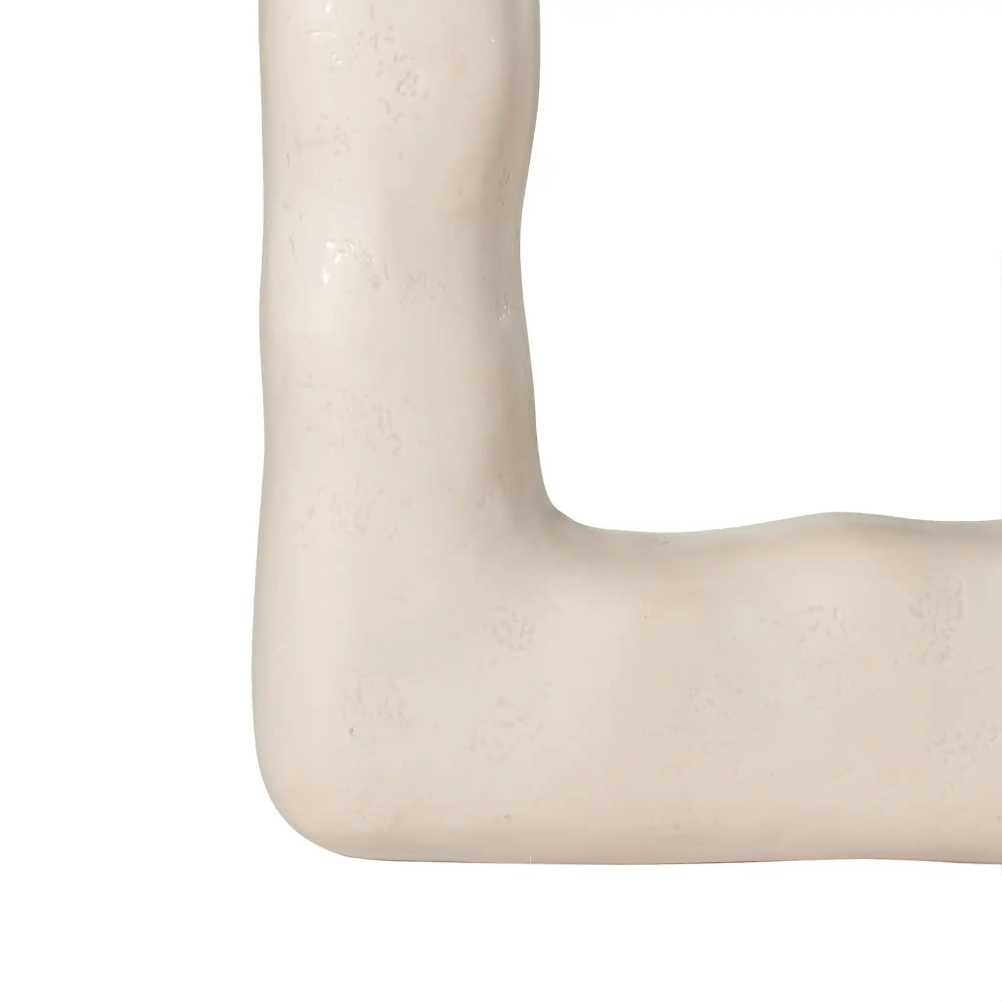 Kaia - Small Floor Mirror - Cream