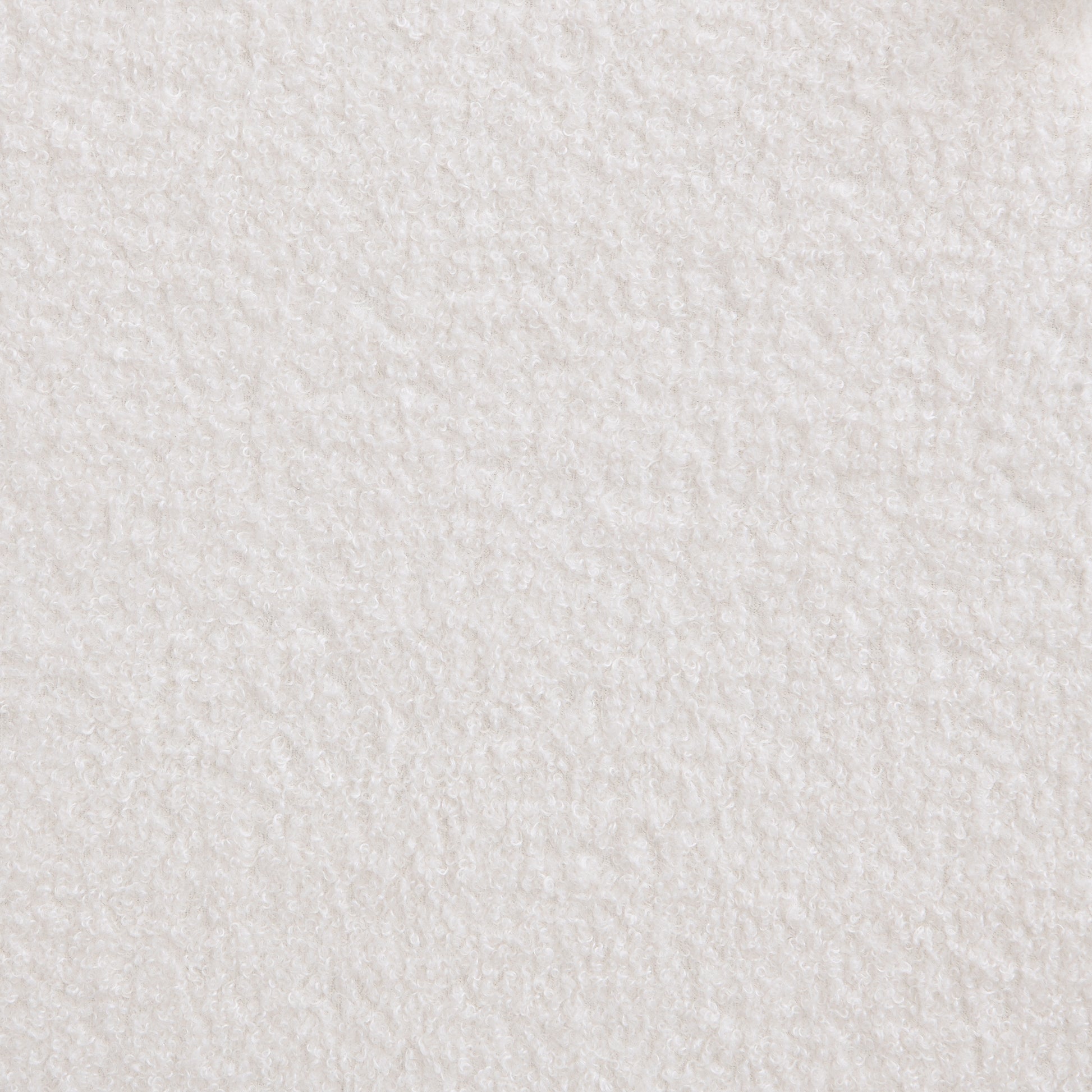 Chic Boucle Upholstered Bed with Integrated Lights and Shelves, White, King - Best Buy Furniture