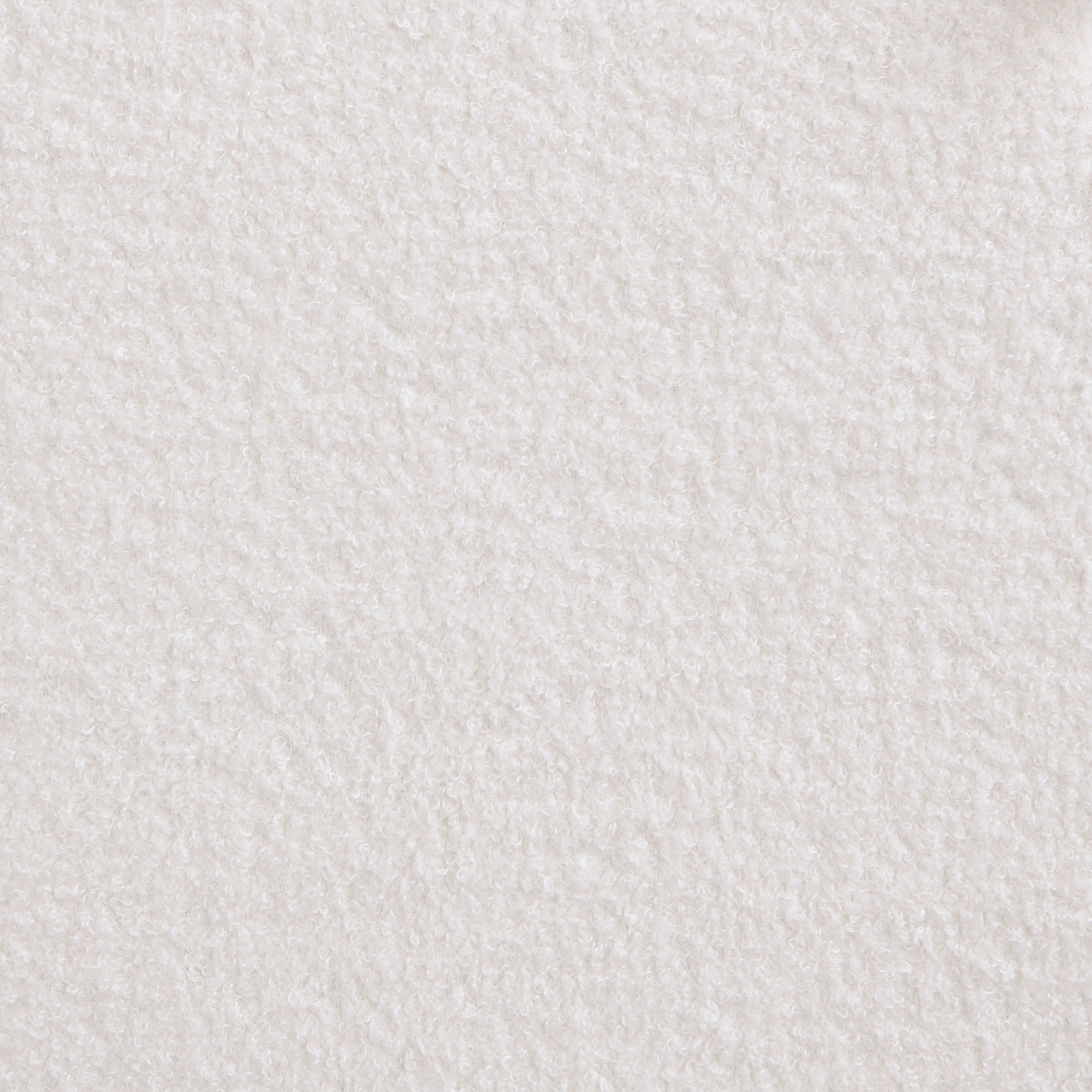 Chic Boucle Upholstered Bed with Integrated Lights and Shelves, White, King - Best Buy Furniture