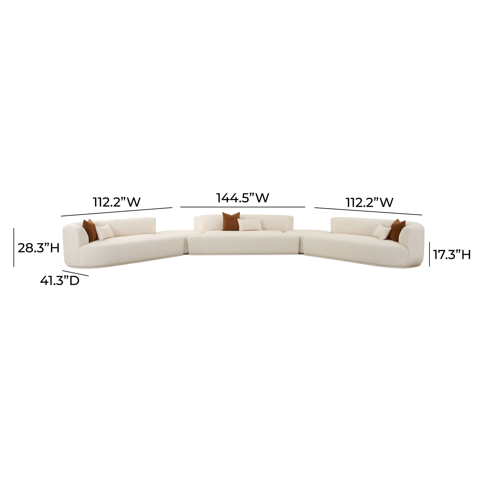 Fickle - Boucle Modular Sectional