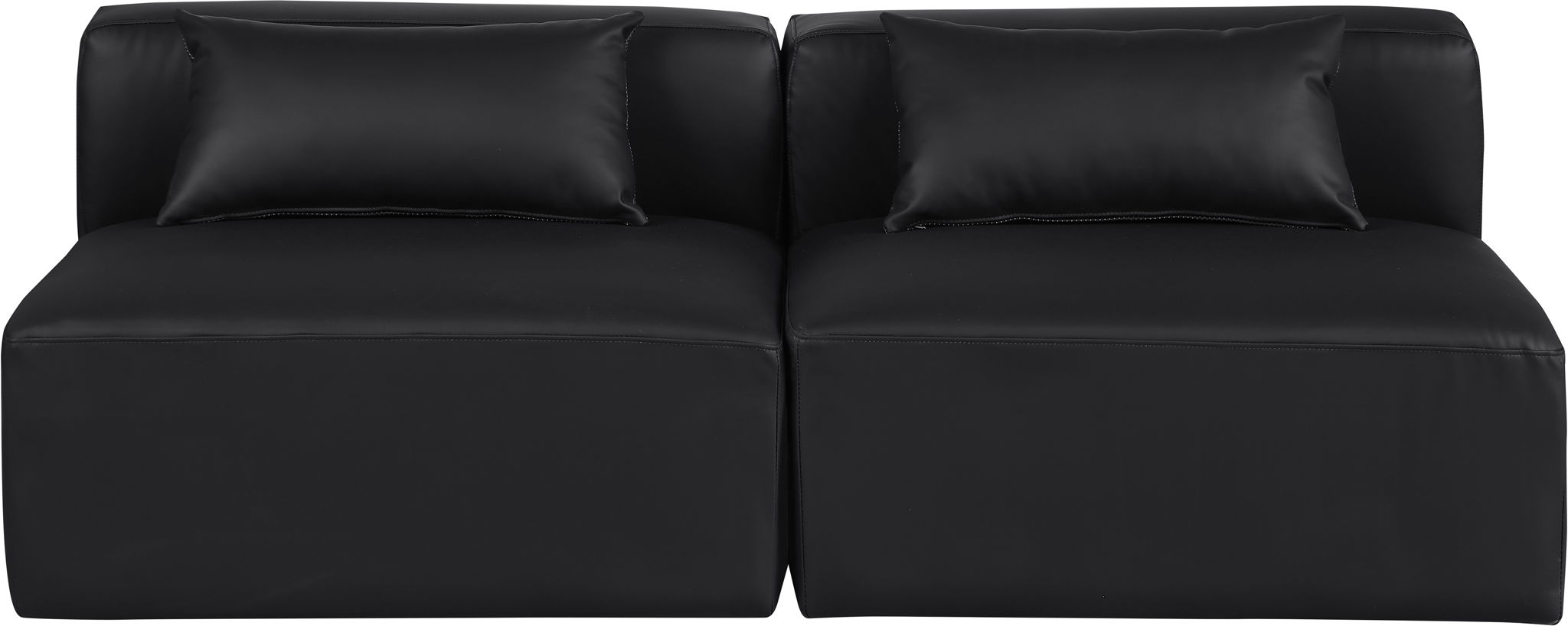 Cube - Modular 2 Seat Armless Sofa