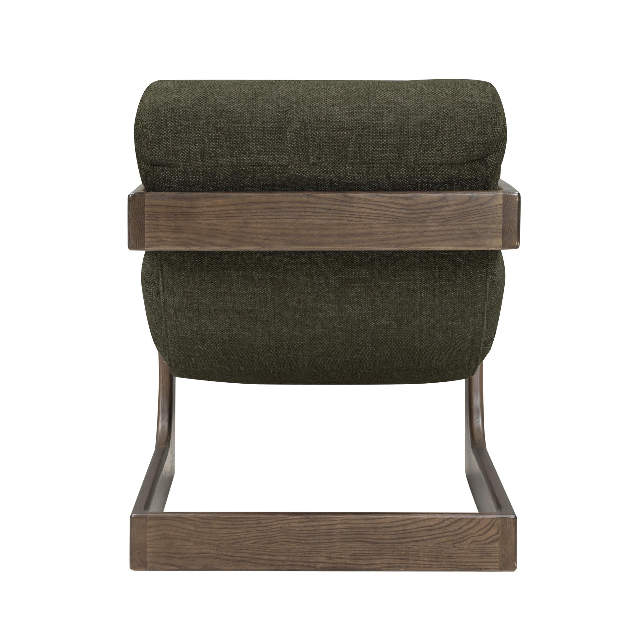 Palma - Textured Weave Accent Chair With Brown Base