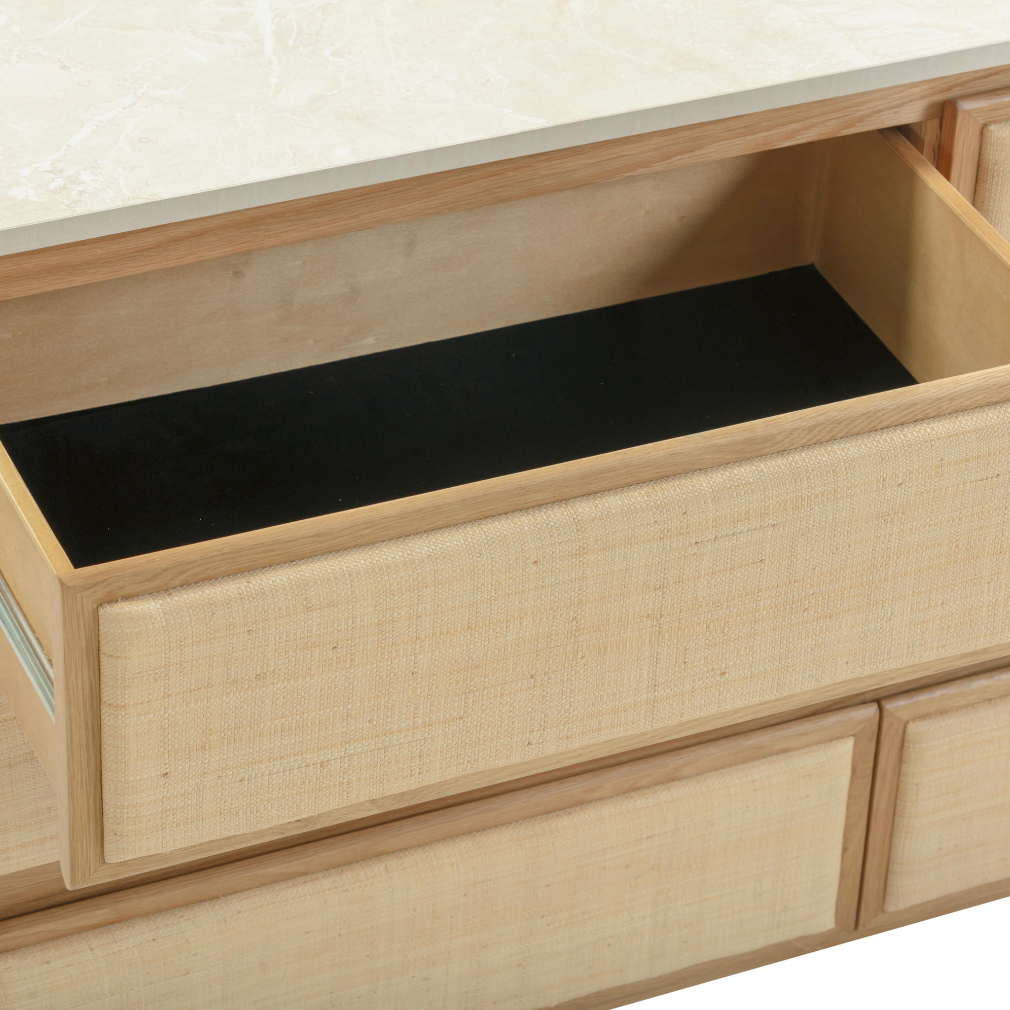 Paige - 6-Drawer Dresser - Natural Oak