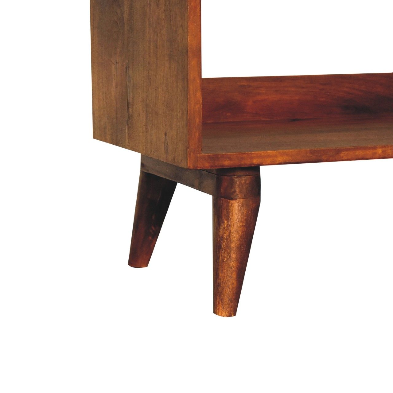 Solid Wood Bench With Upholstered Sea