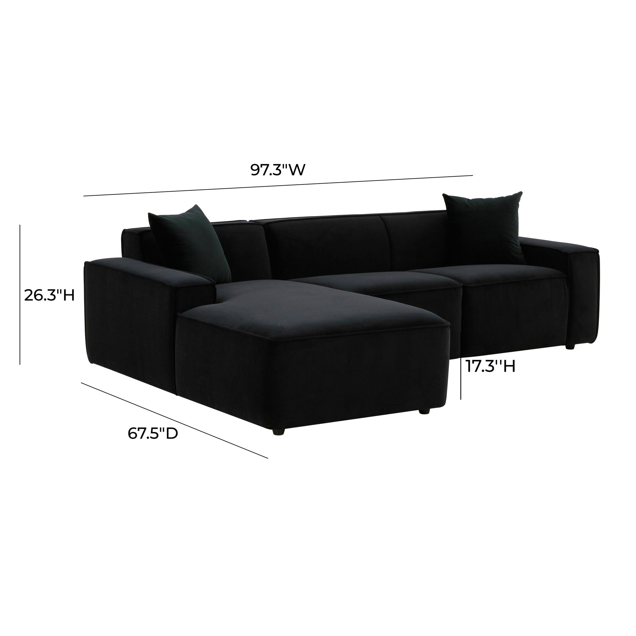Olafur - Velvet Sectional