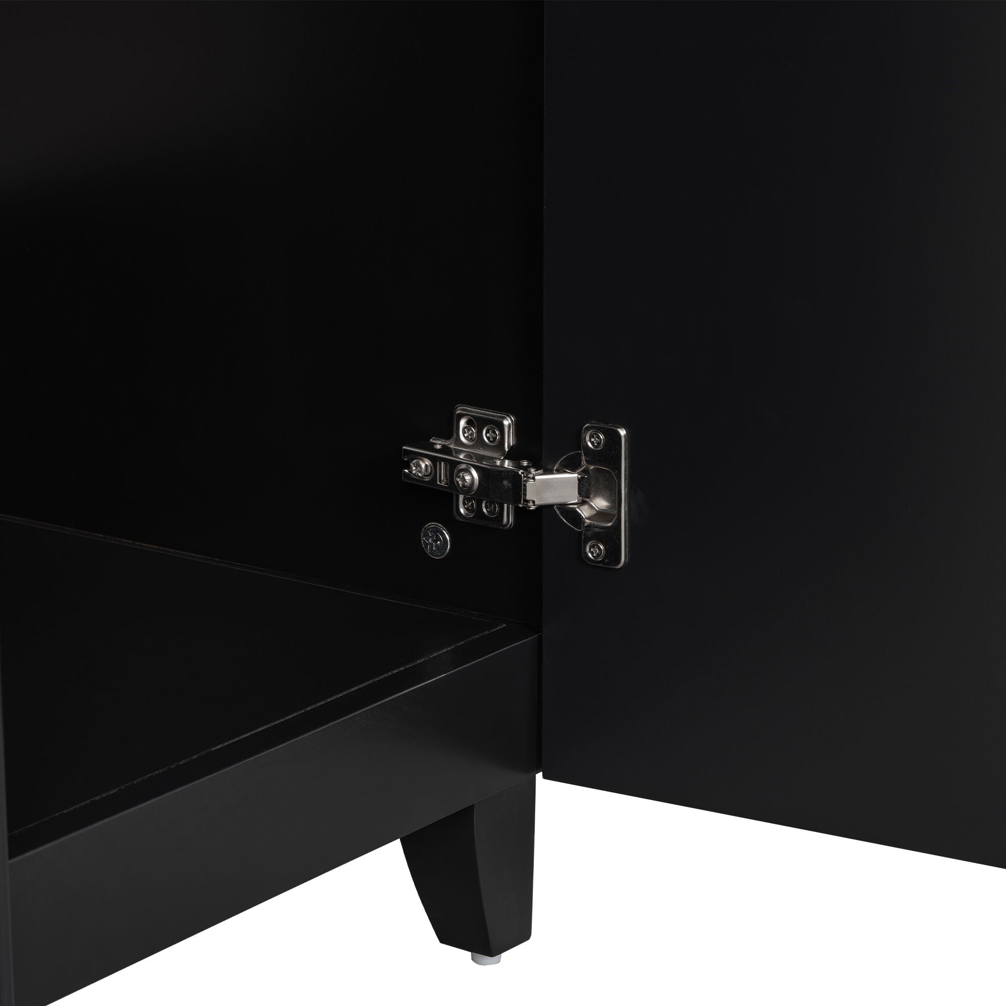 Bathroom Vanity Cabinet With Sink - Black