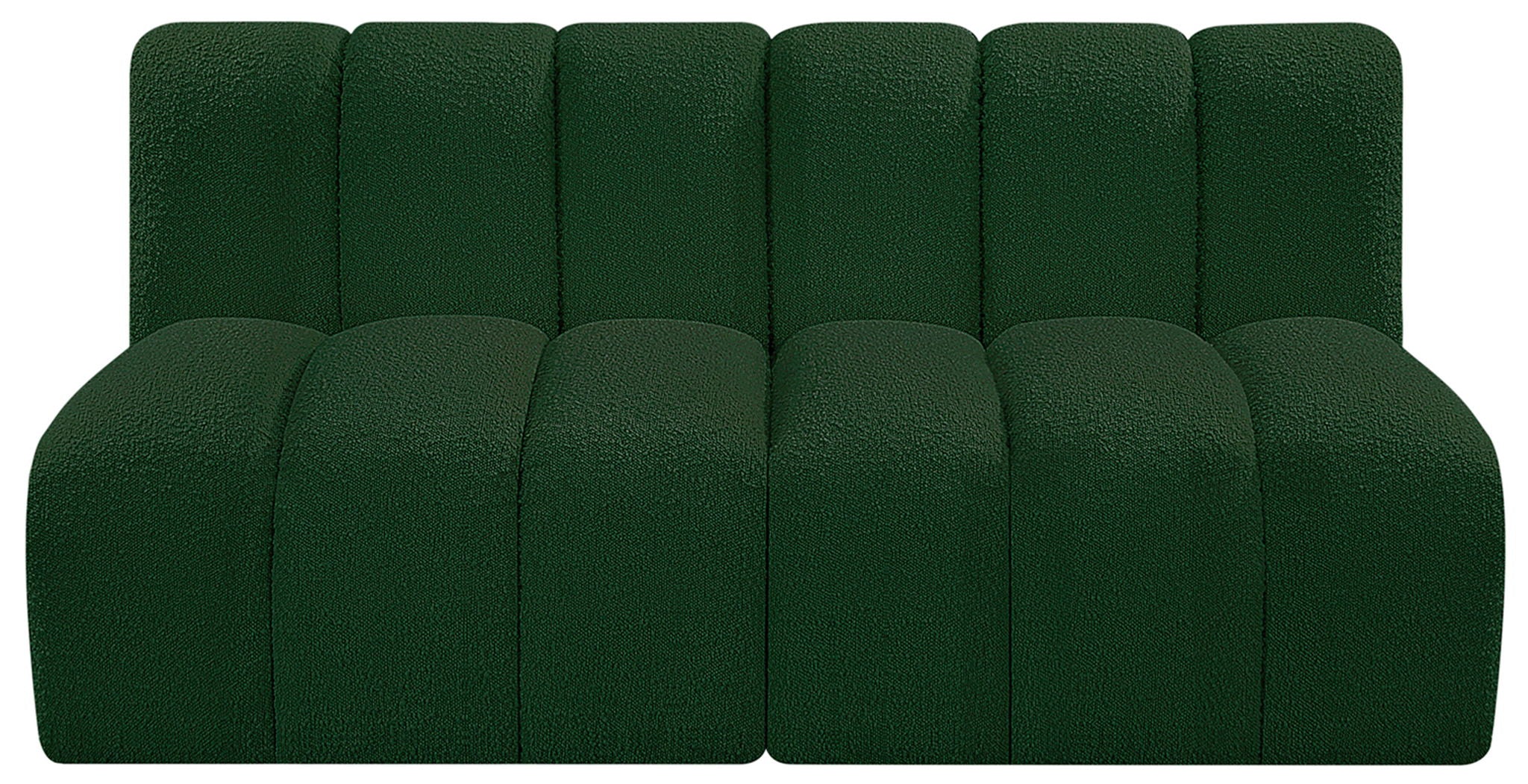 Arc - Boucle Fabric 2 Seats Modular Sofa