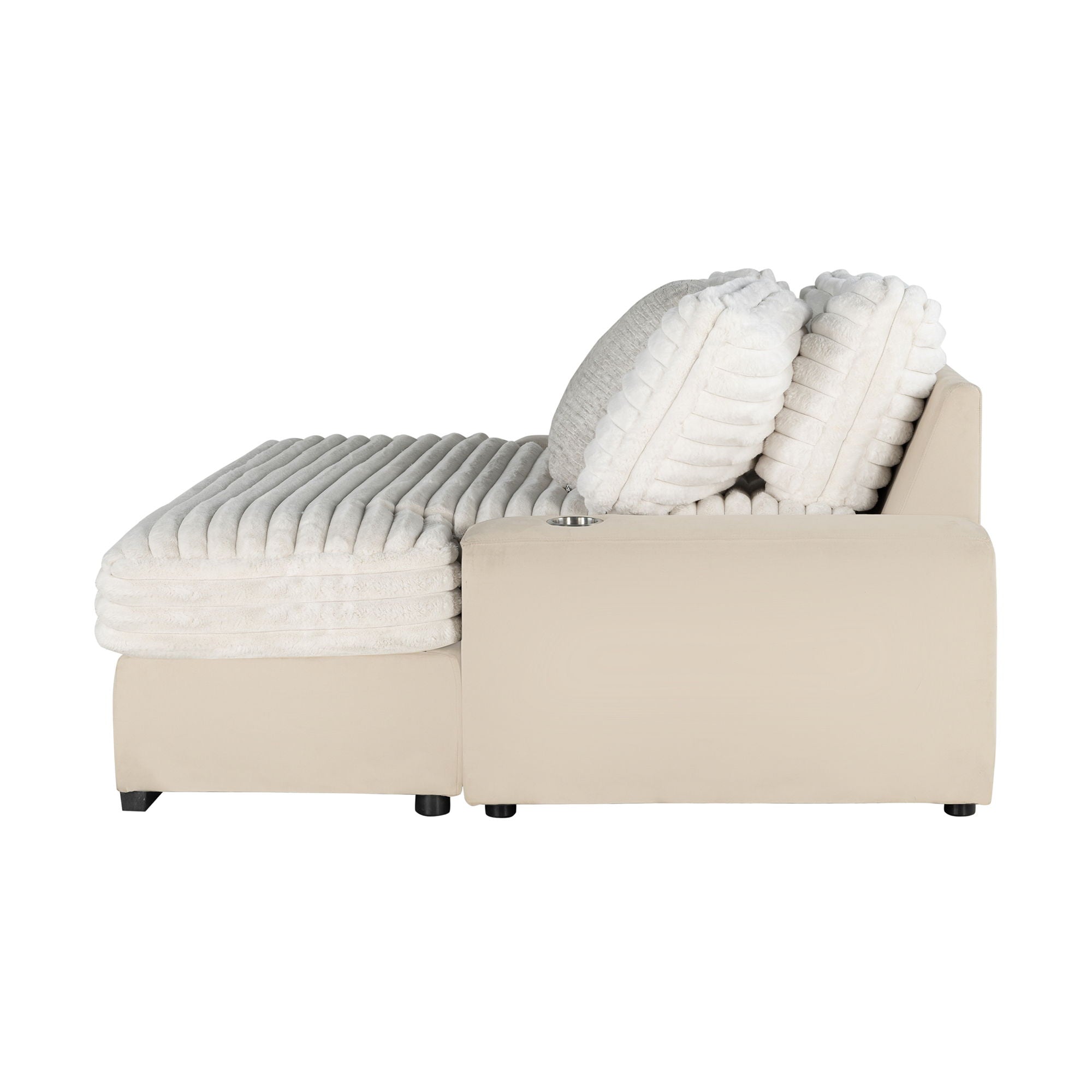 Shine - Lounger Sofa With USB