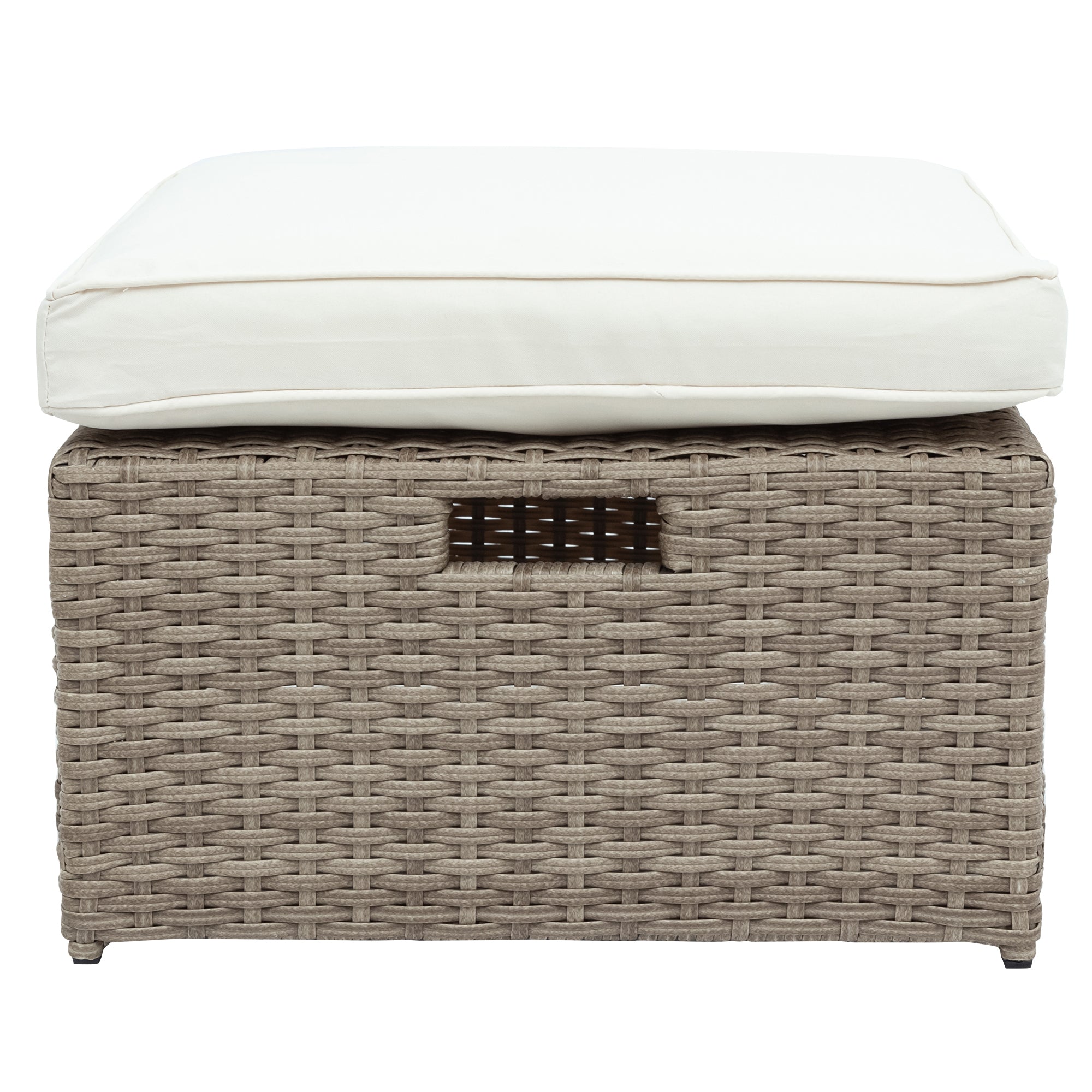 Elegantly Woven Outdoor Tengbian  6 piece outdoor conversation set