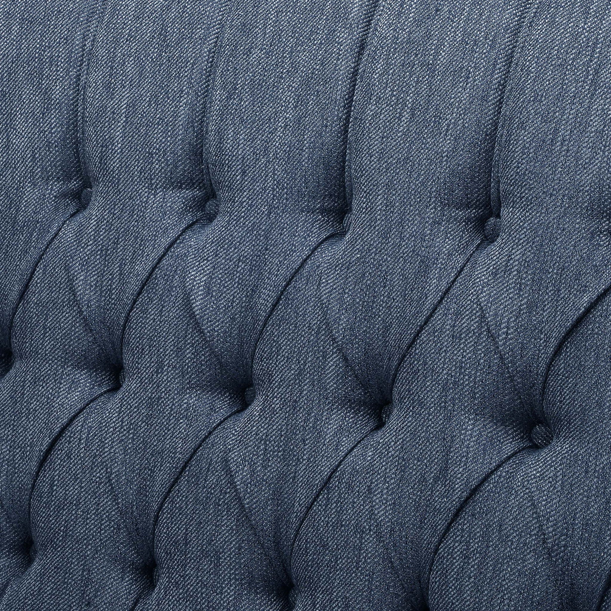 Dunham - Contemporary Fabric Tufted Oversized Pushback Recliner
