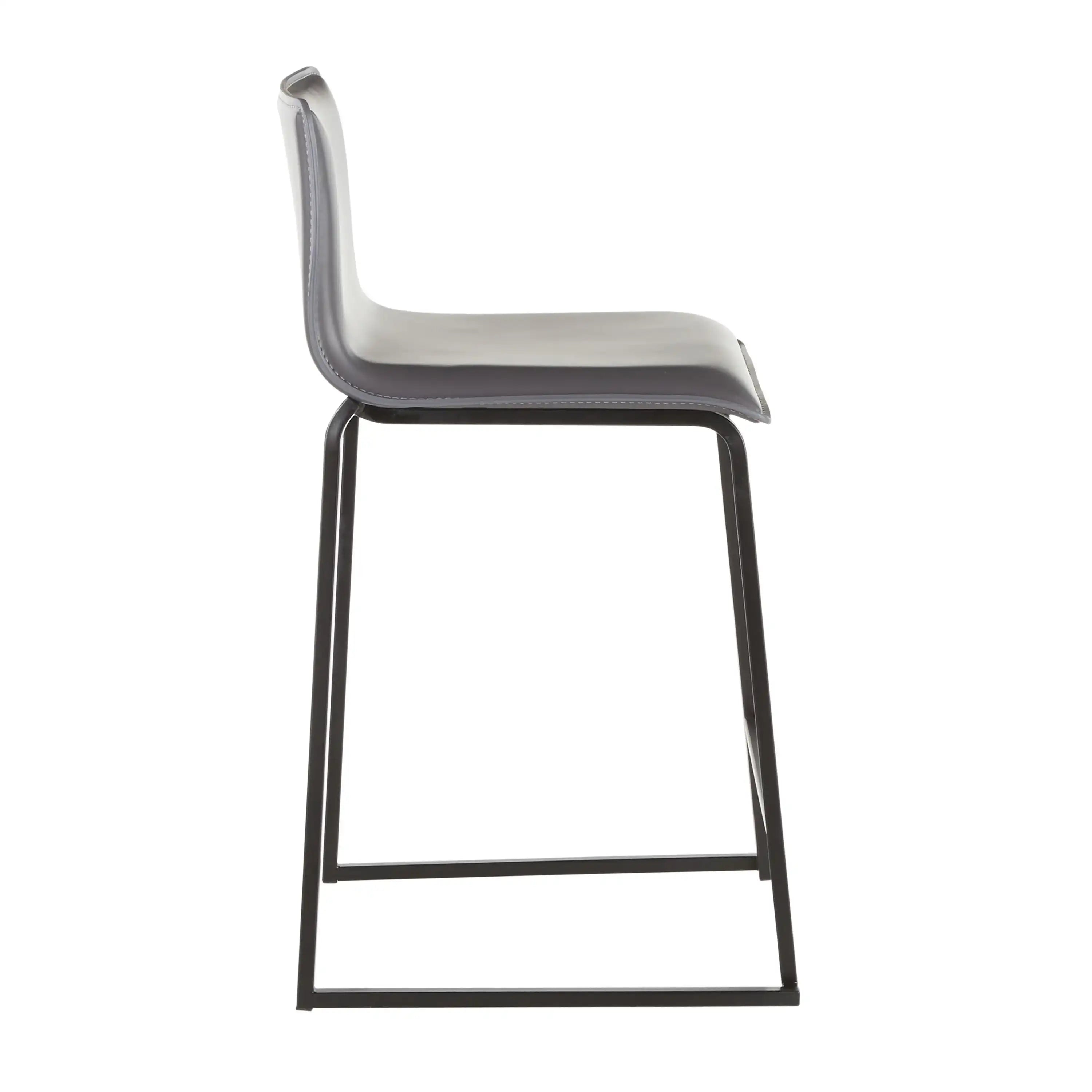 Mara - Upholstered Contemporary Counter Stool (Set of 2) - Best Buy Furniture