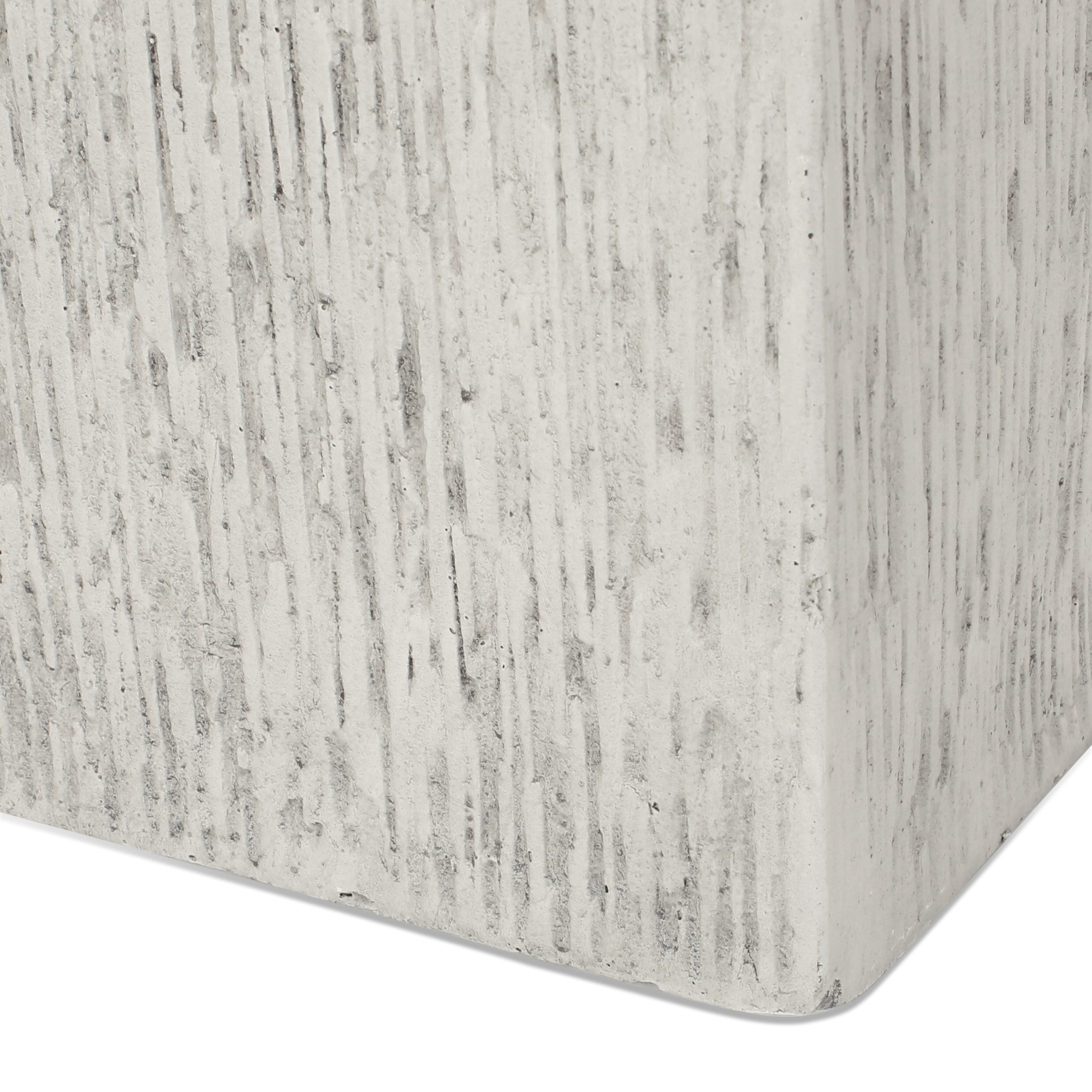 20'' H MGO Garden Urn Planter - Antique White