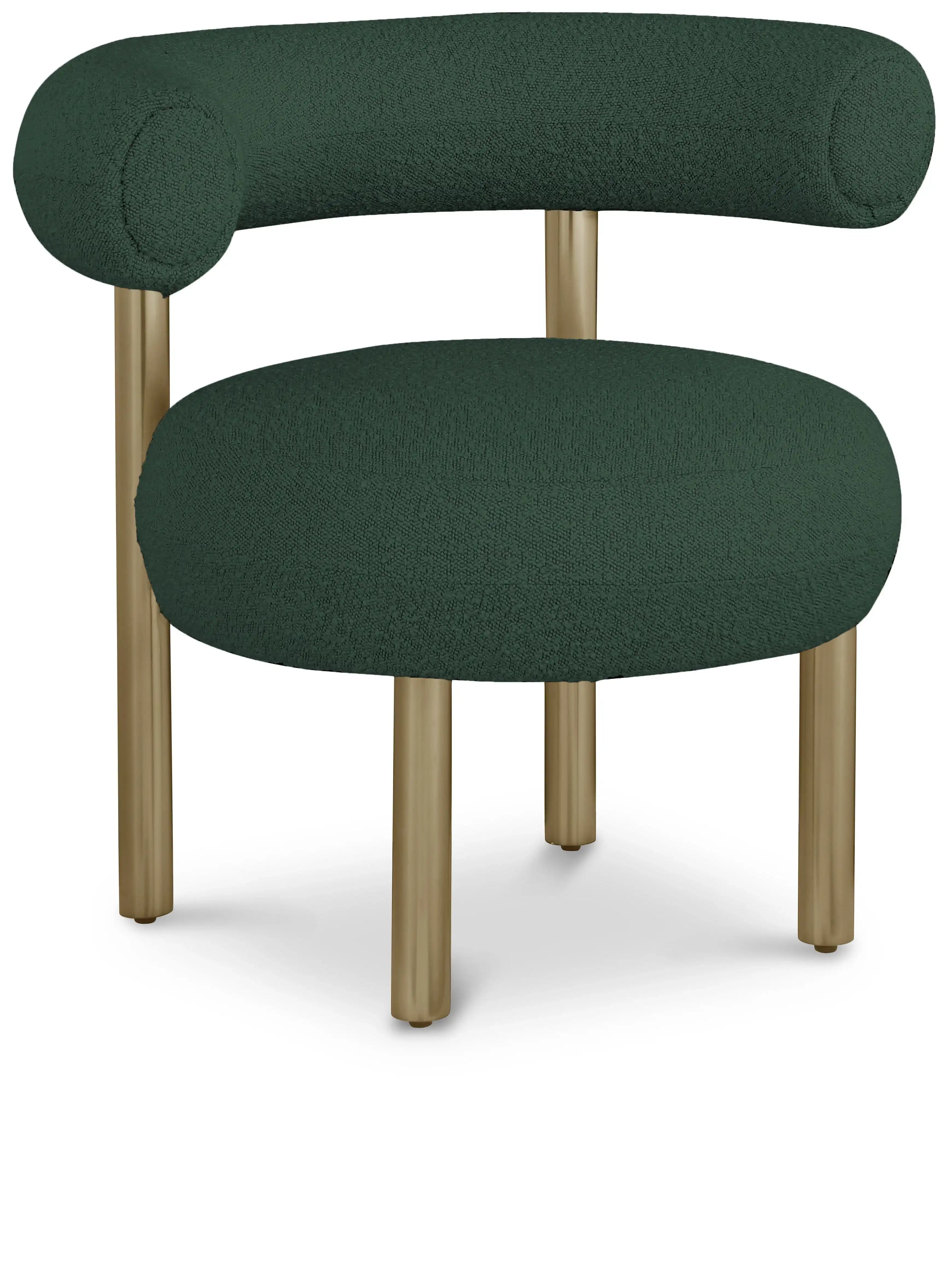 Bordeaux - Boucle Fabric Accent Chair
