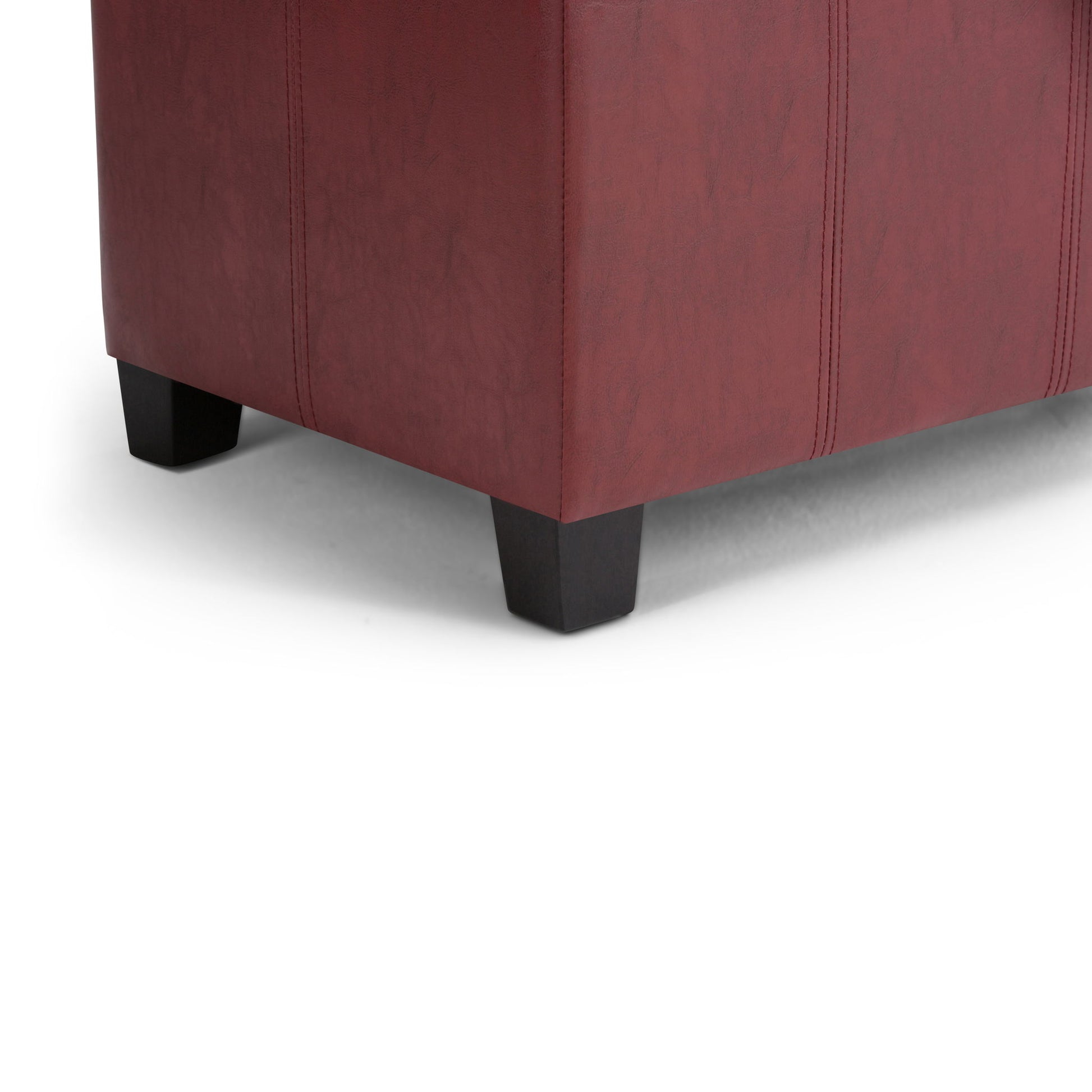 Dover - Upholstered Storage Ottoman Bench - Best Buy Furniture