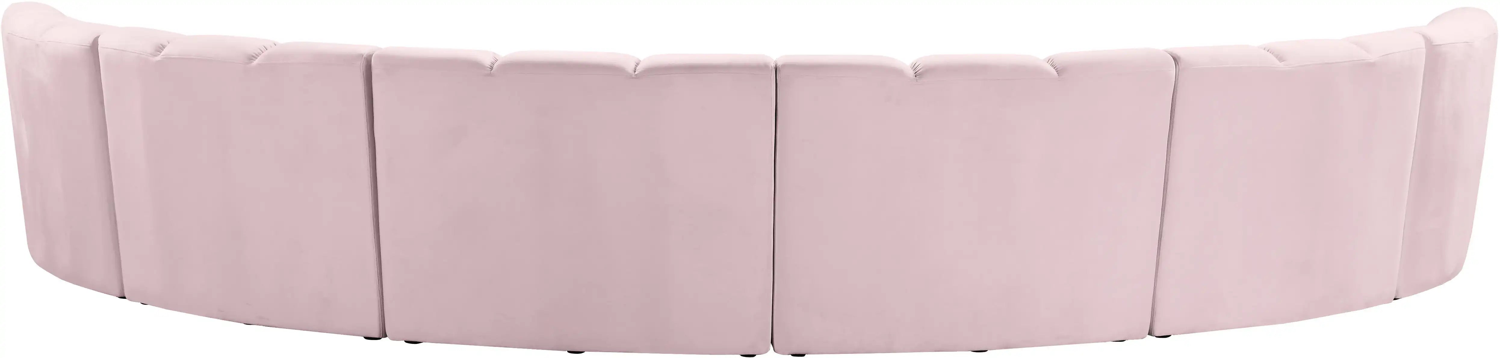 Infinity - 6 Piece Velvet Modular Sectional