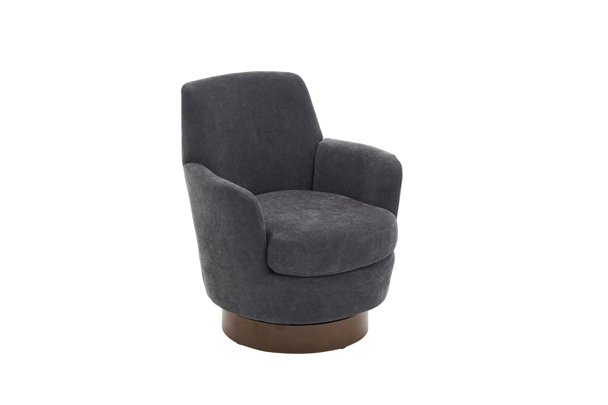 Swivel Accent Chairs Armchair With Stainless Steel Base