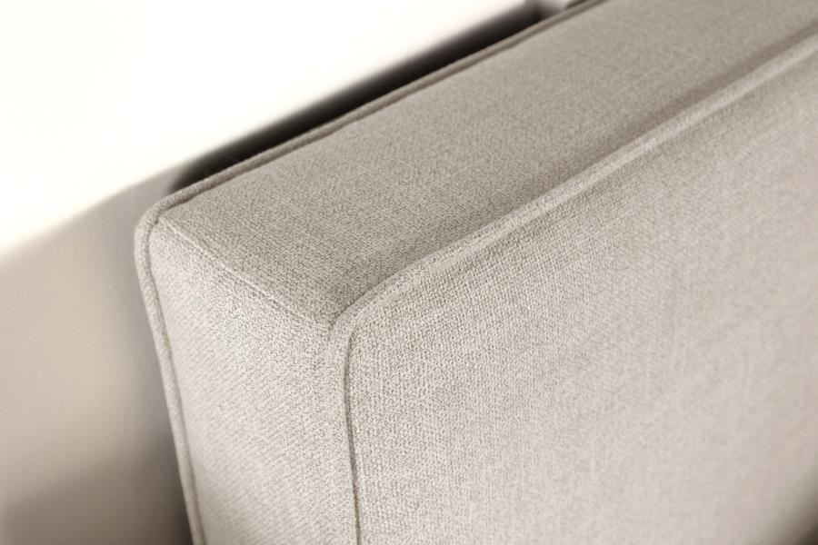 Kosmo - Upholstered Queen / Full Panel Headboard - Sand