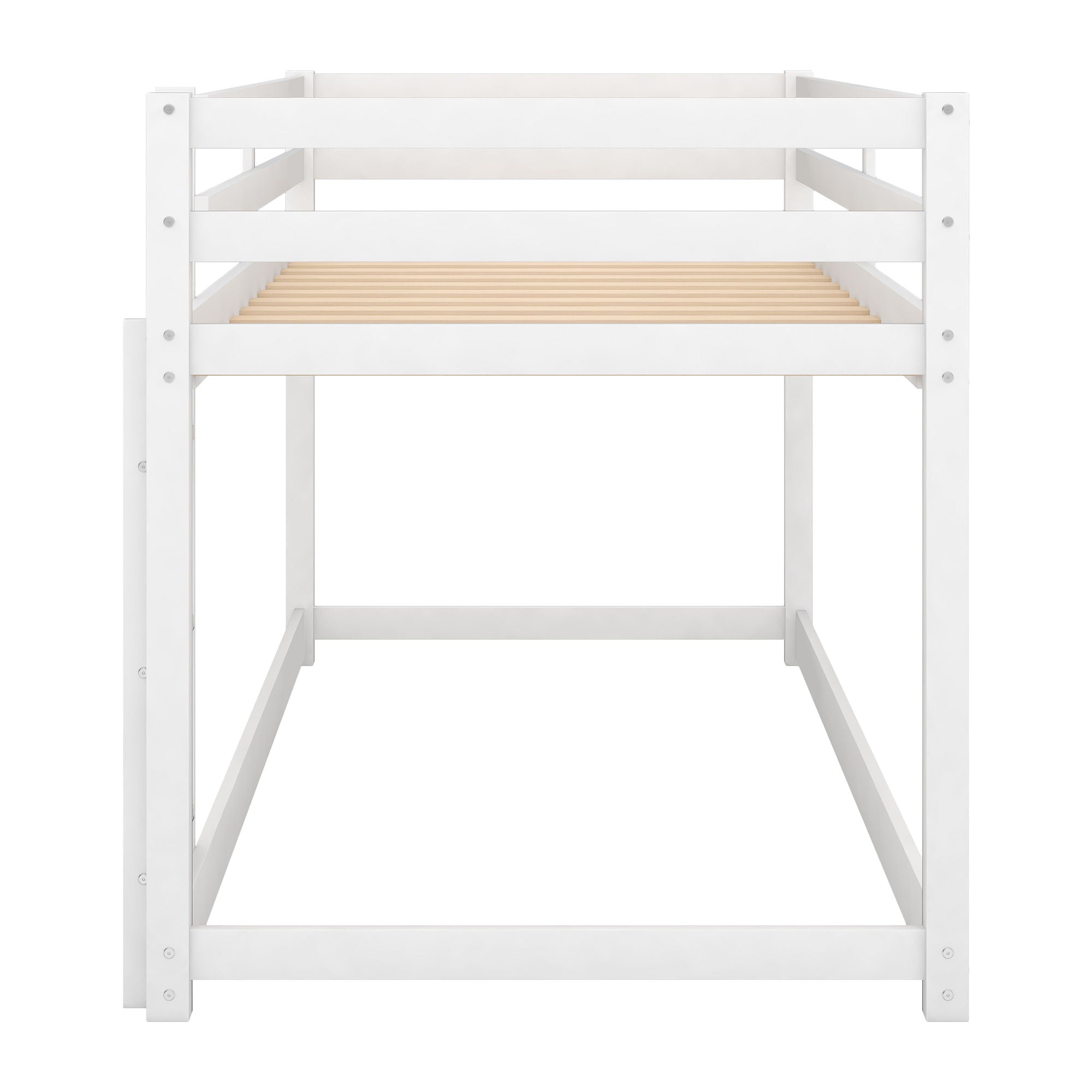 Floor Bunk Bed With Ladder