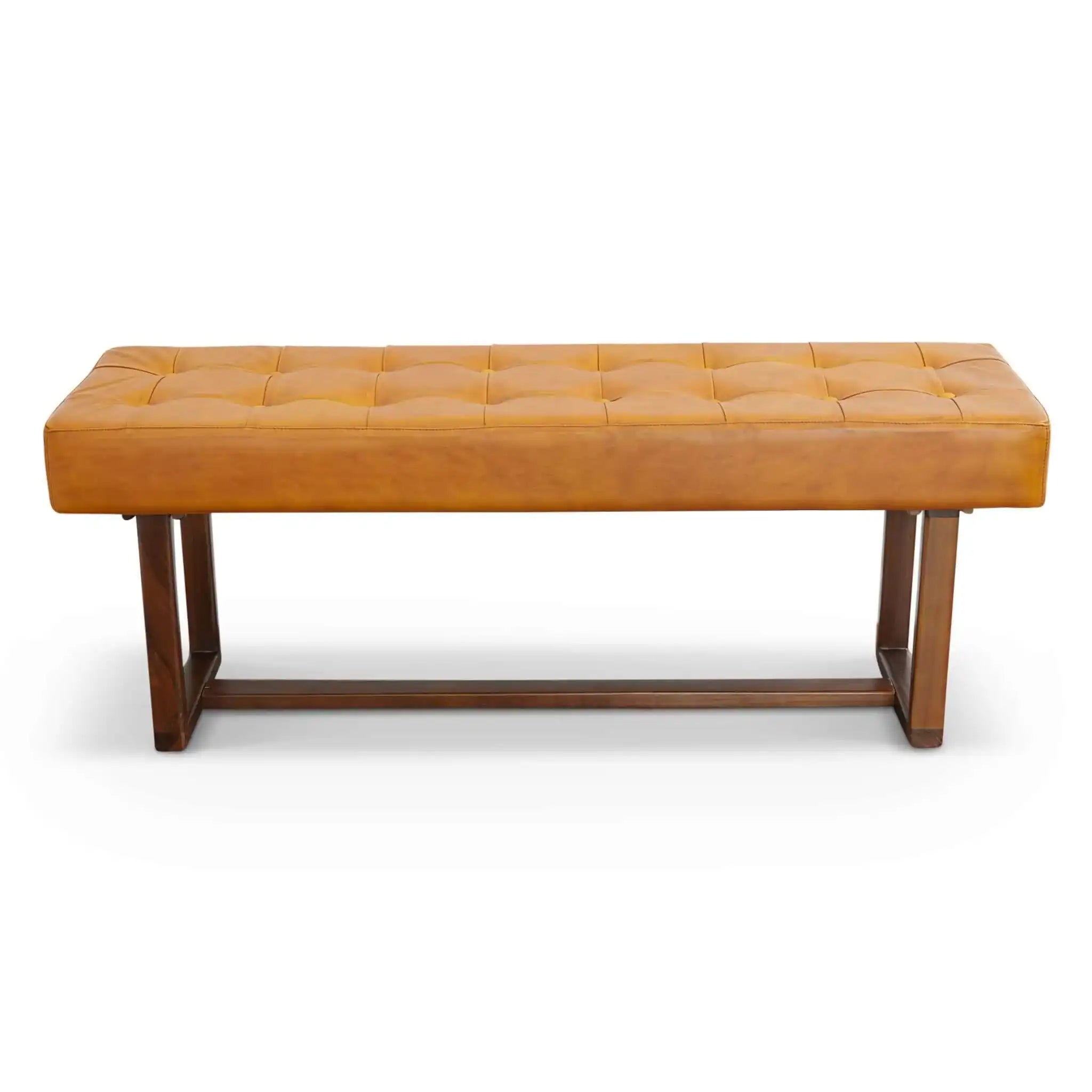 Cameron - Bench - Brown / Tan