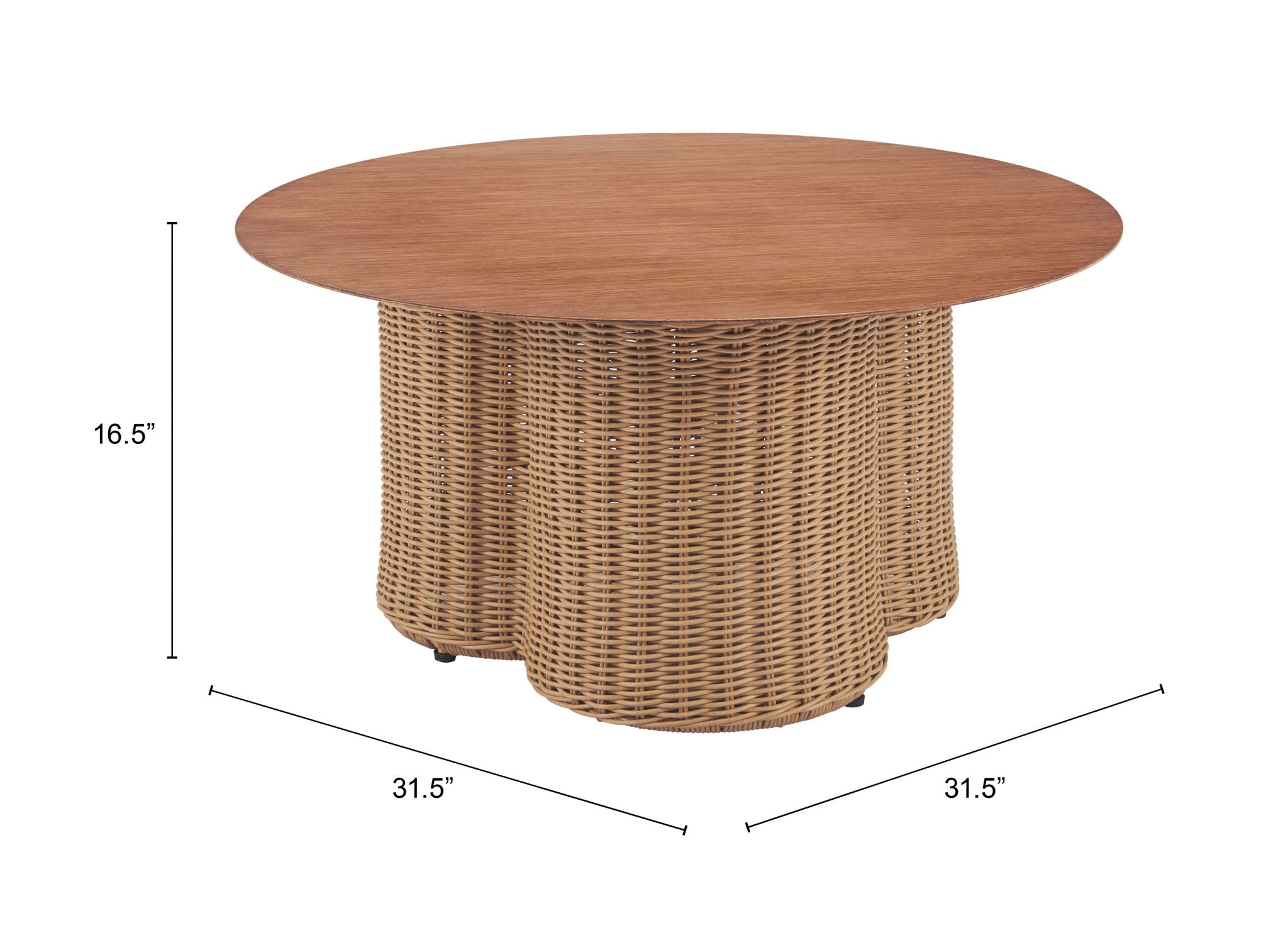 Soka - Outdoor Coffee Table - Natural