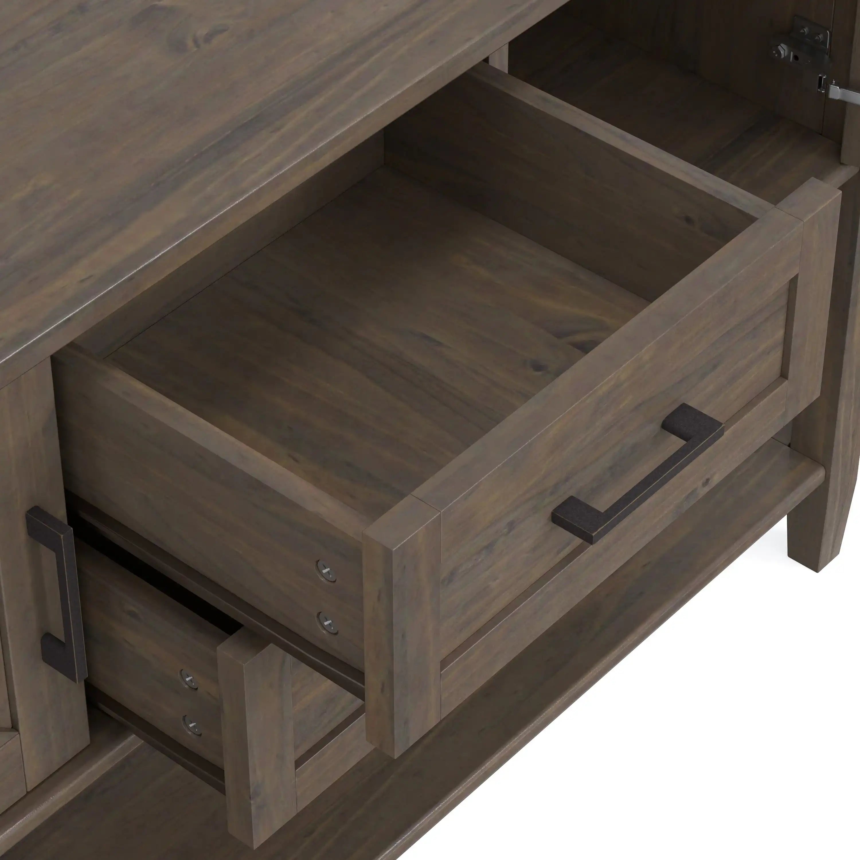 Ela - Console Table - Smoky Brown - Best Buy Furniture