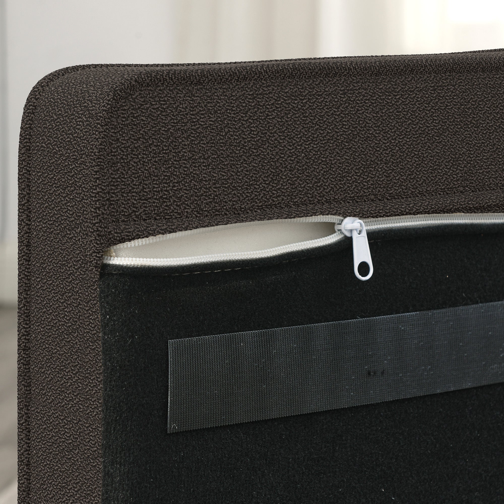 Elegant Rectangular Pet Bed for Small and Medium Dogs - Dark Brown