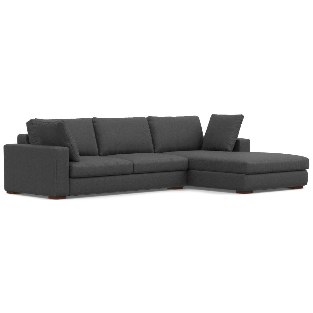 Charlie - Upholstered Deep Seater Sectional Sofa - Best Buy Furniture