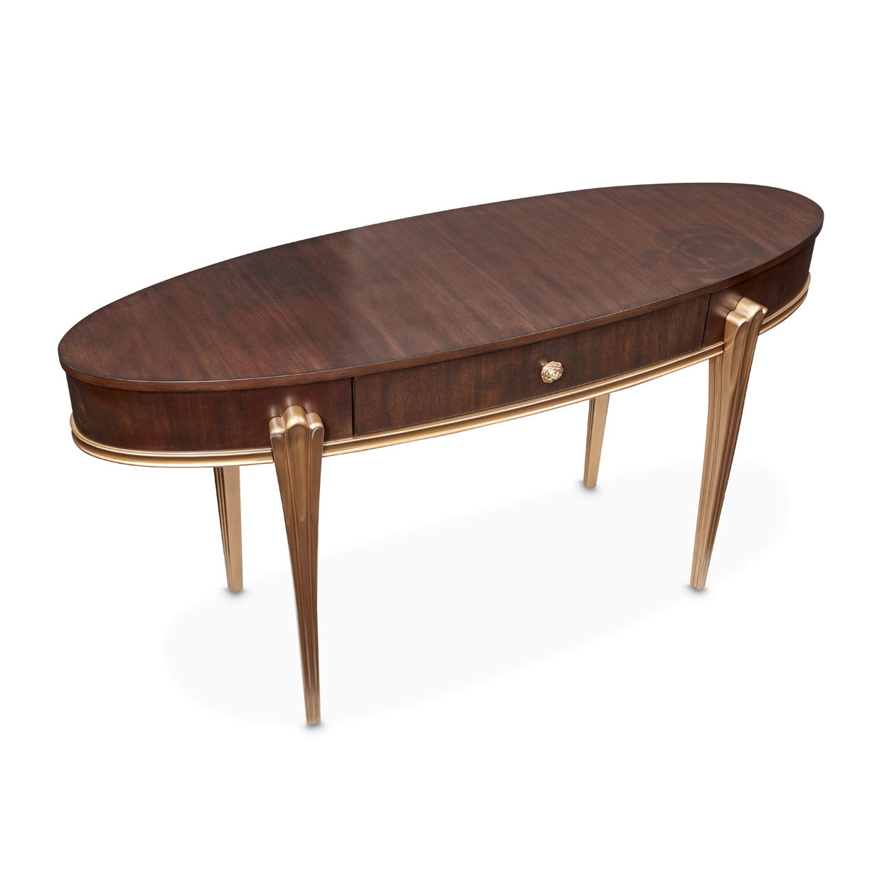 Camellia Field - Wood Vanity Desk