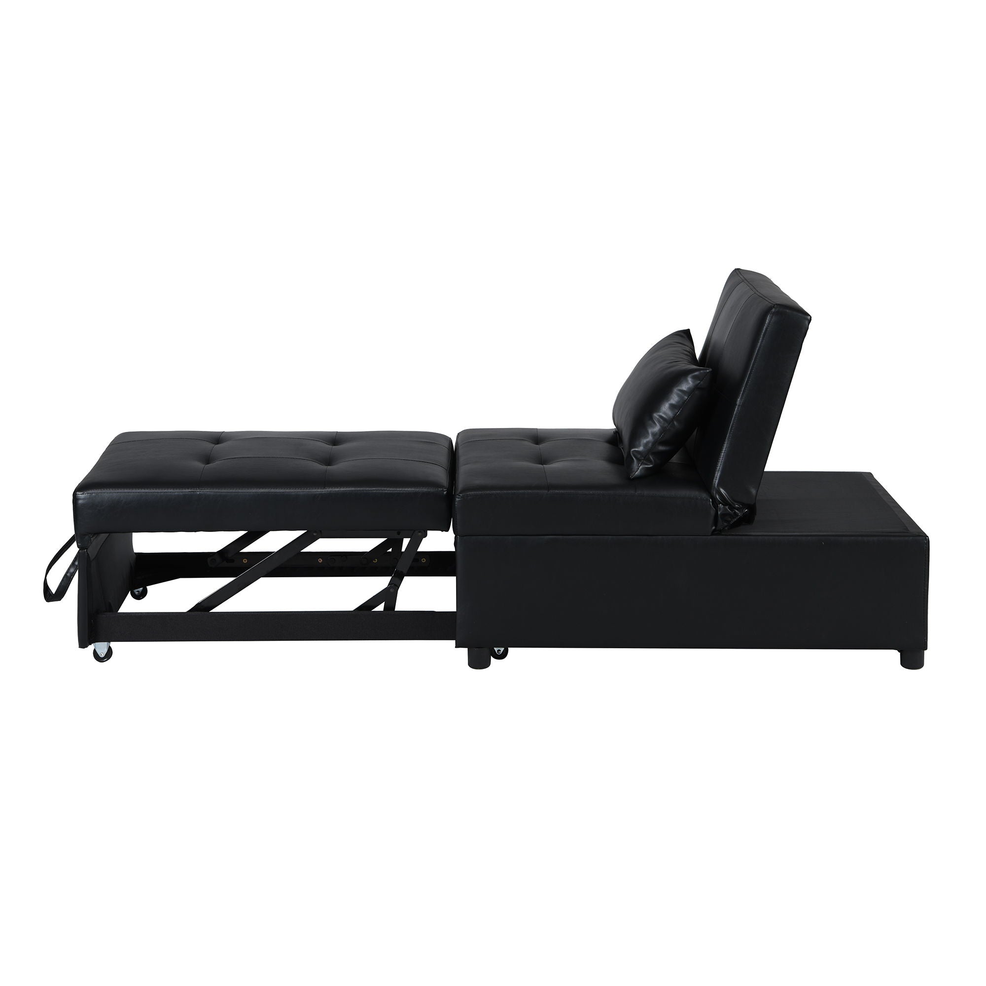 Versatile Folding Ottoman Sofa Bed Multifunctional Space Saver