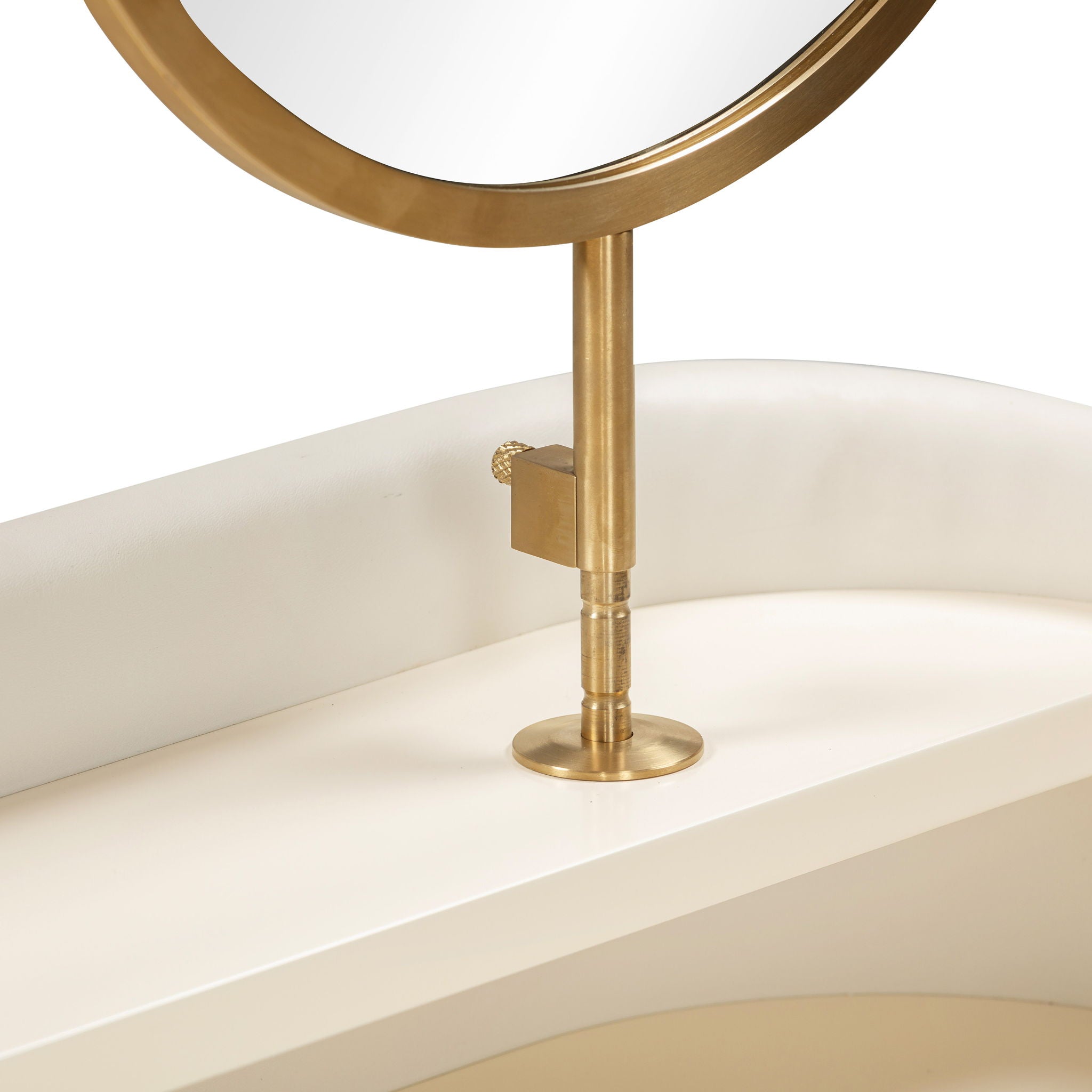 Penelope - Vegan Leather Wrapped Vanity Desk